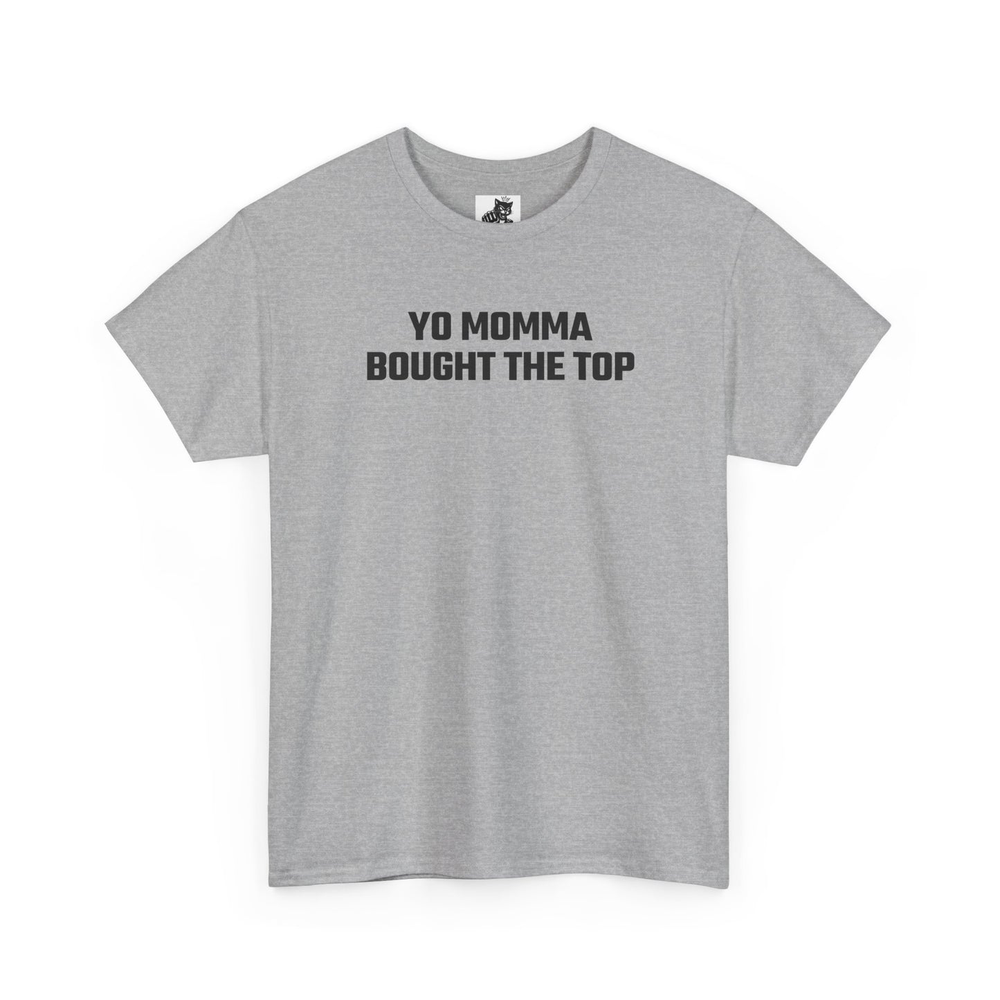 Yo Momma Bought The Top Graphic Tee - Crypto Themed T-Shirt
