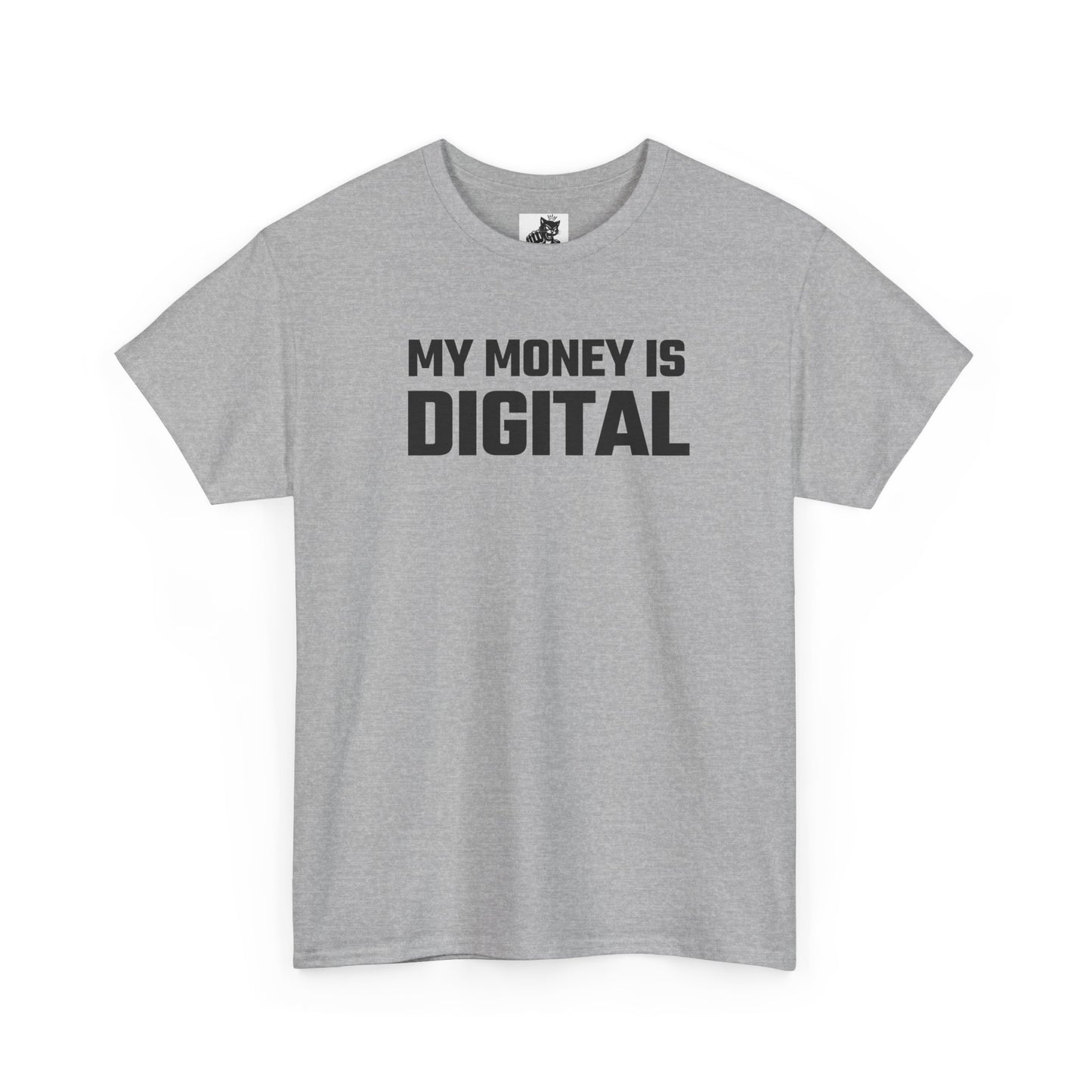 My Money Is Digital - Crypto Themed T-Shirt
