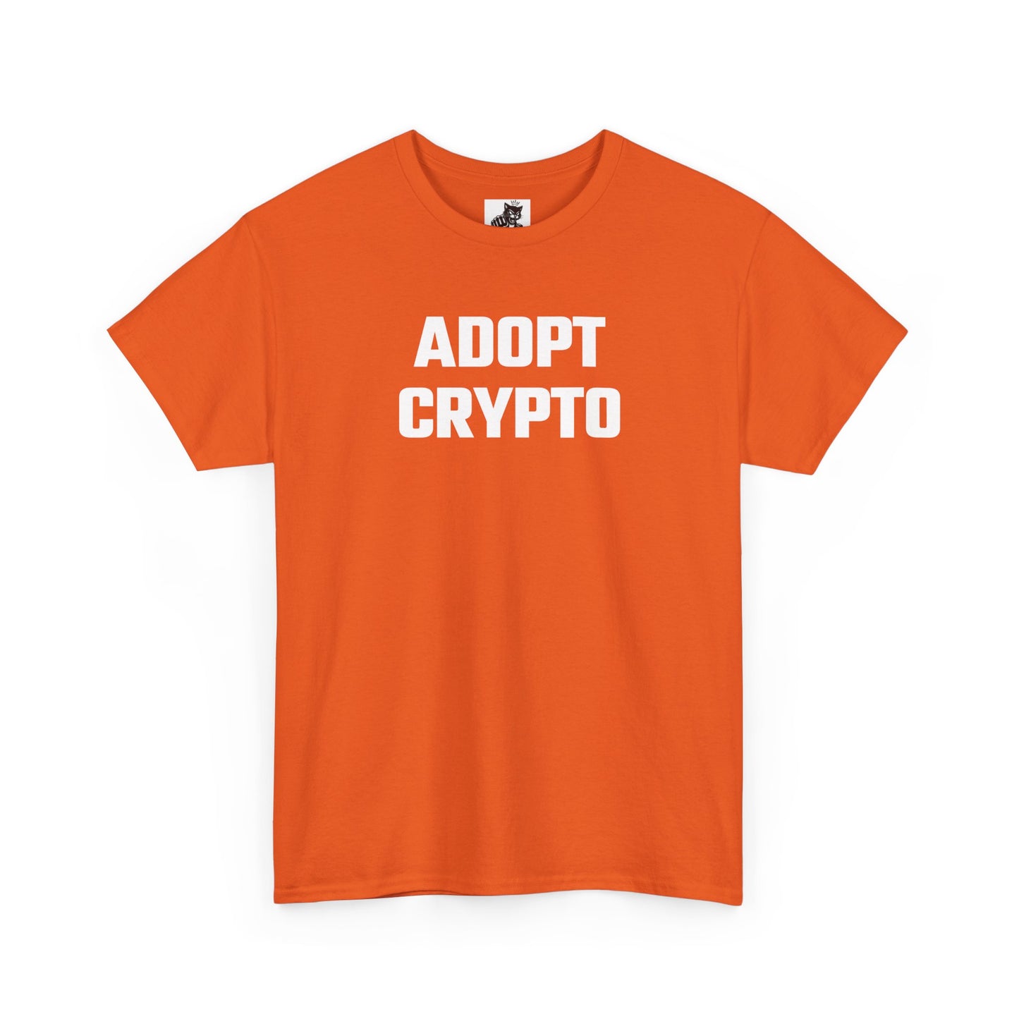 Adopt Crypto Graphic T-Shirt