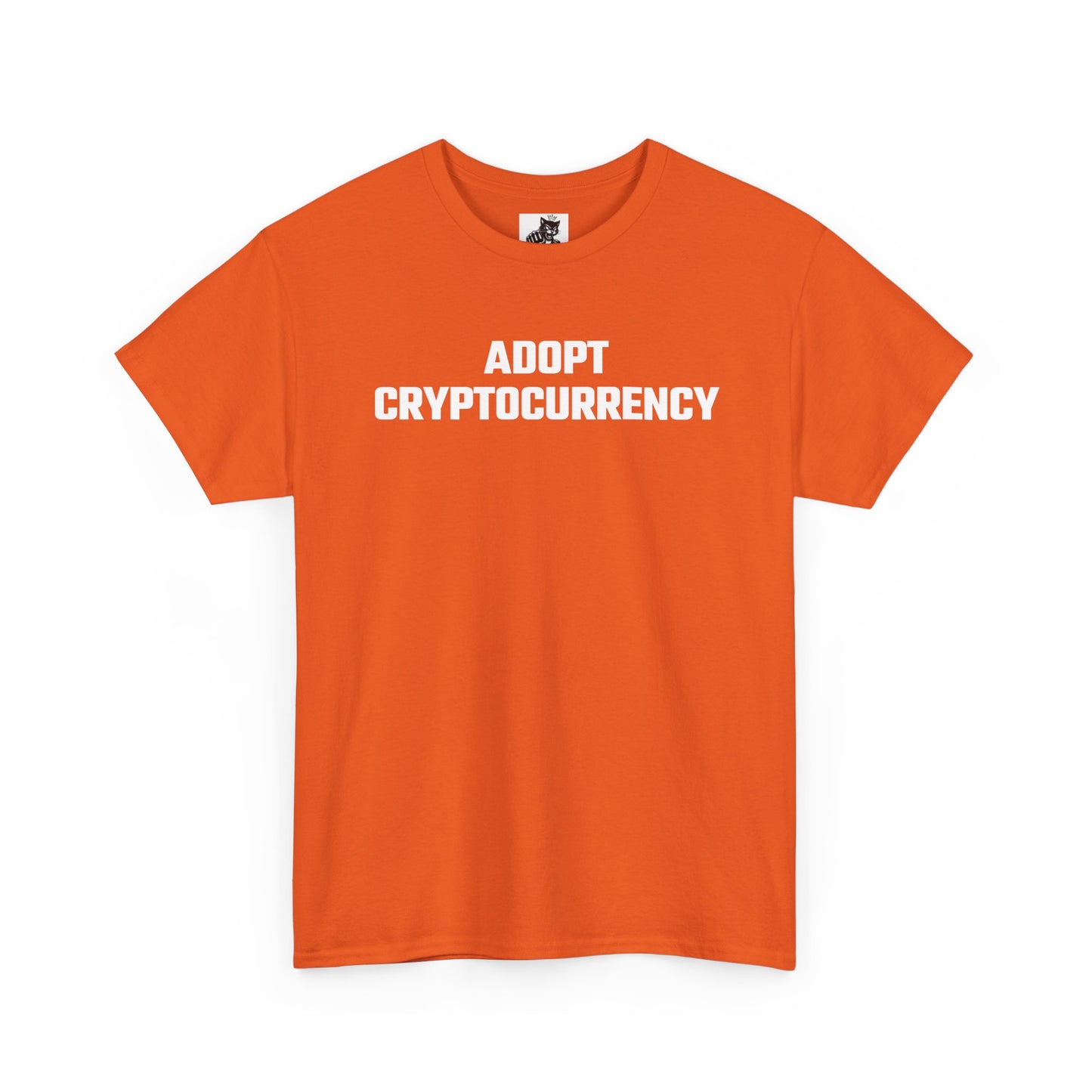 Adopt Cryptocurrency Graphic T-Shirt
