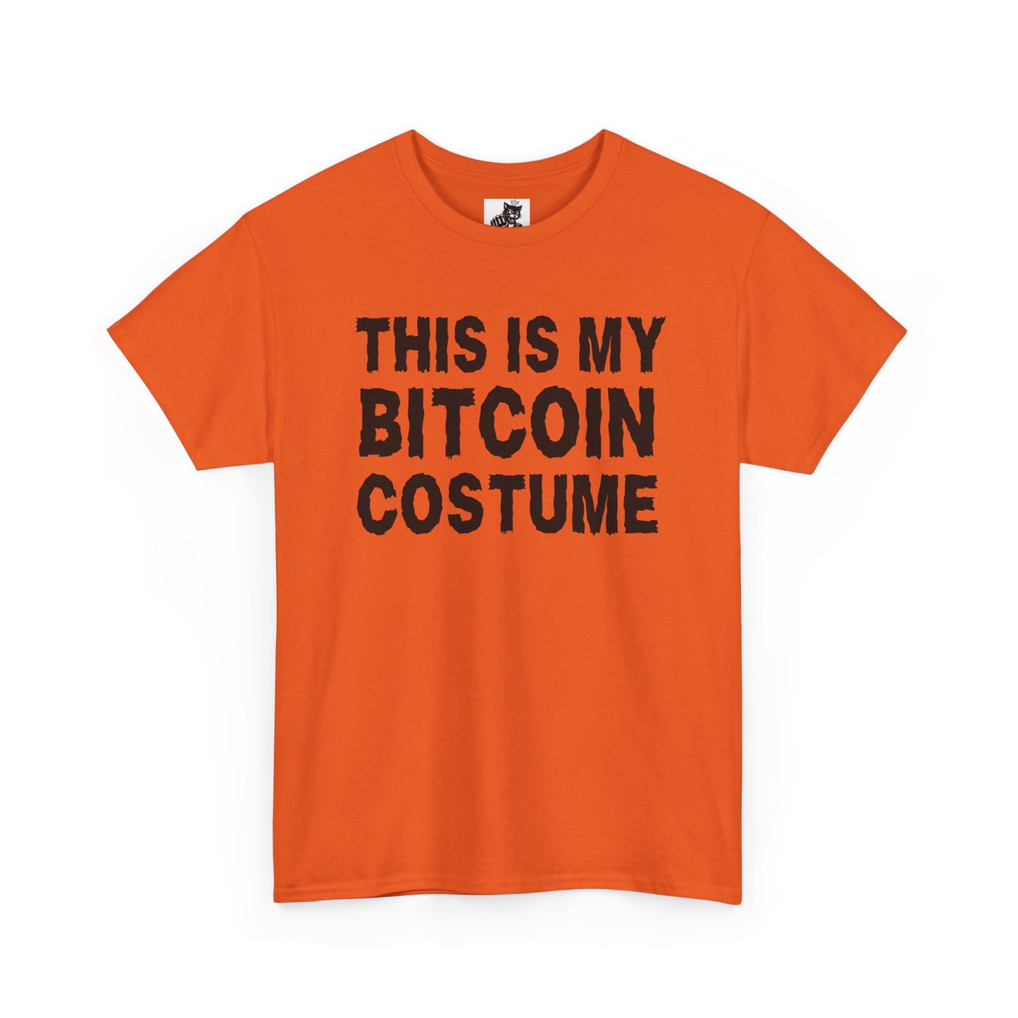 This Is My Bitcoin Costume Graphic Tee - Crypto Halloween T-Shirt