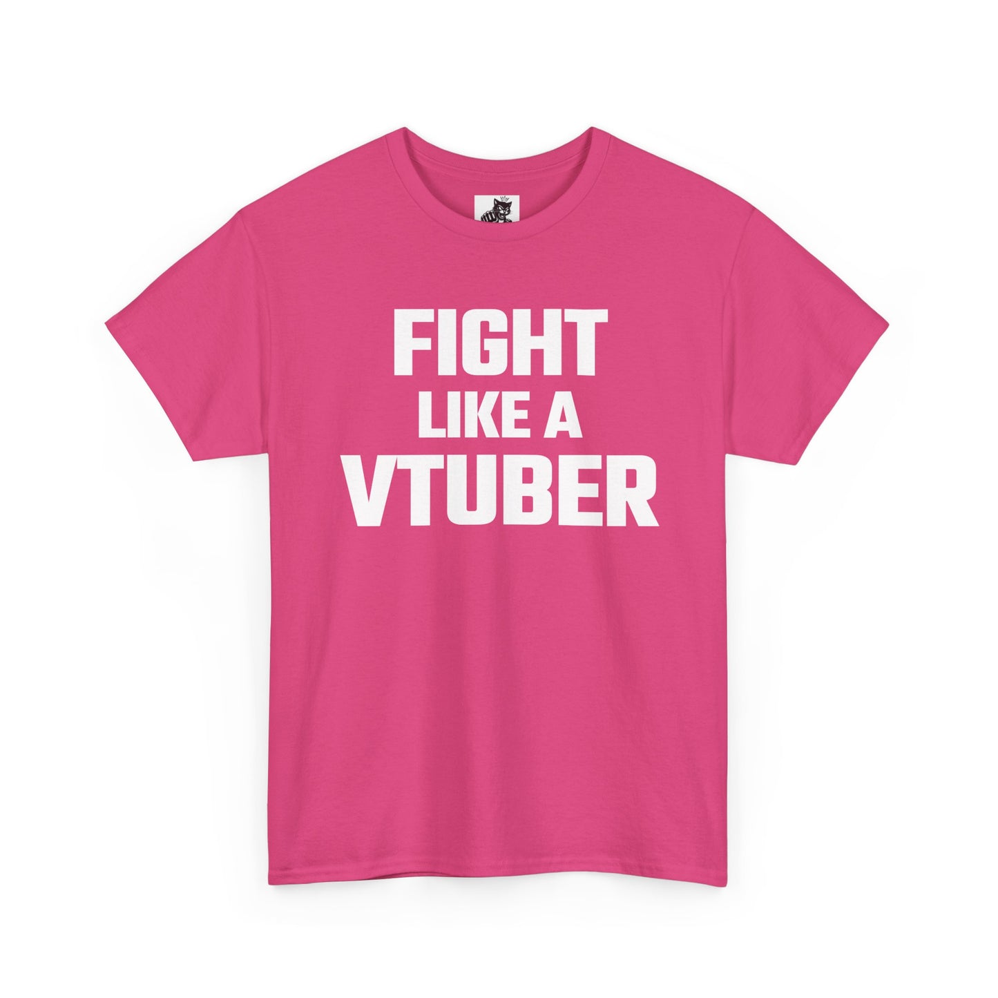 Fight Like A VTuber Graphic Tee - Unisex Cotton T-Shirt