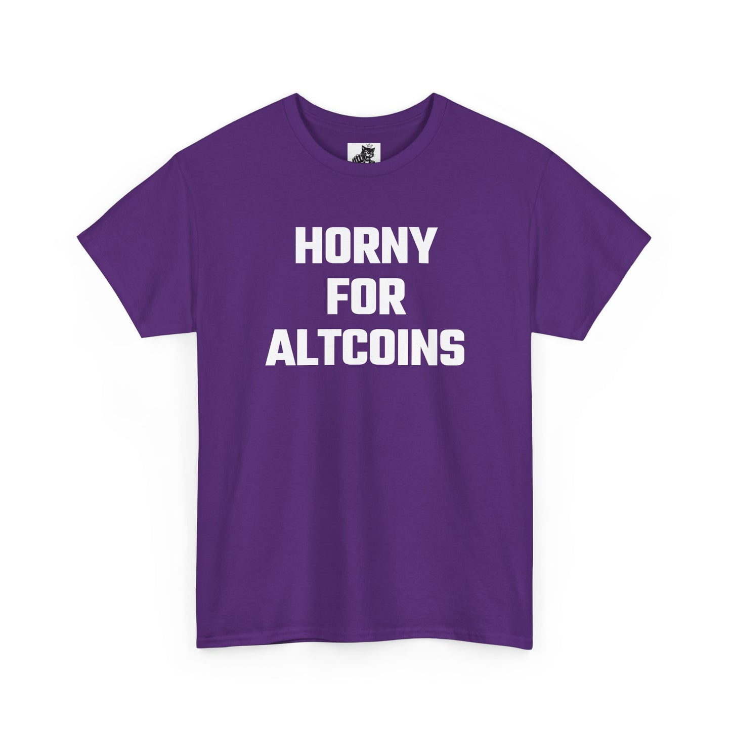 Horny For Altcoins Crypto Themed T-Shirt