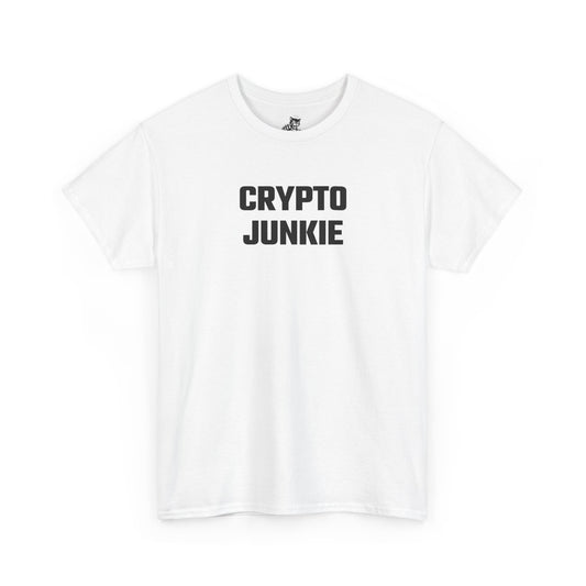 Crypto Junkie Graphic Tee - Unisex Cotton T-Shirt