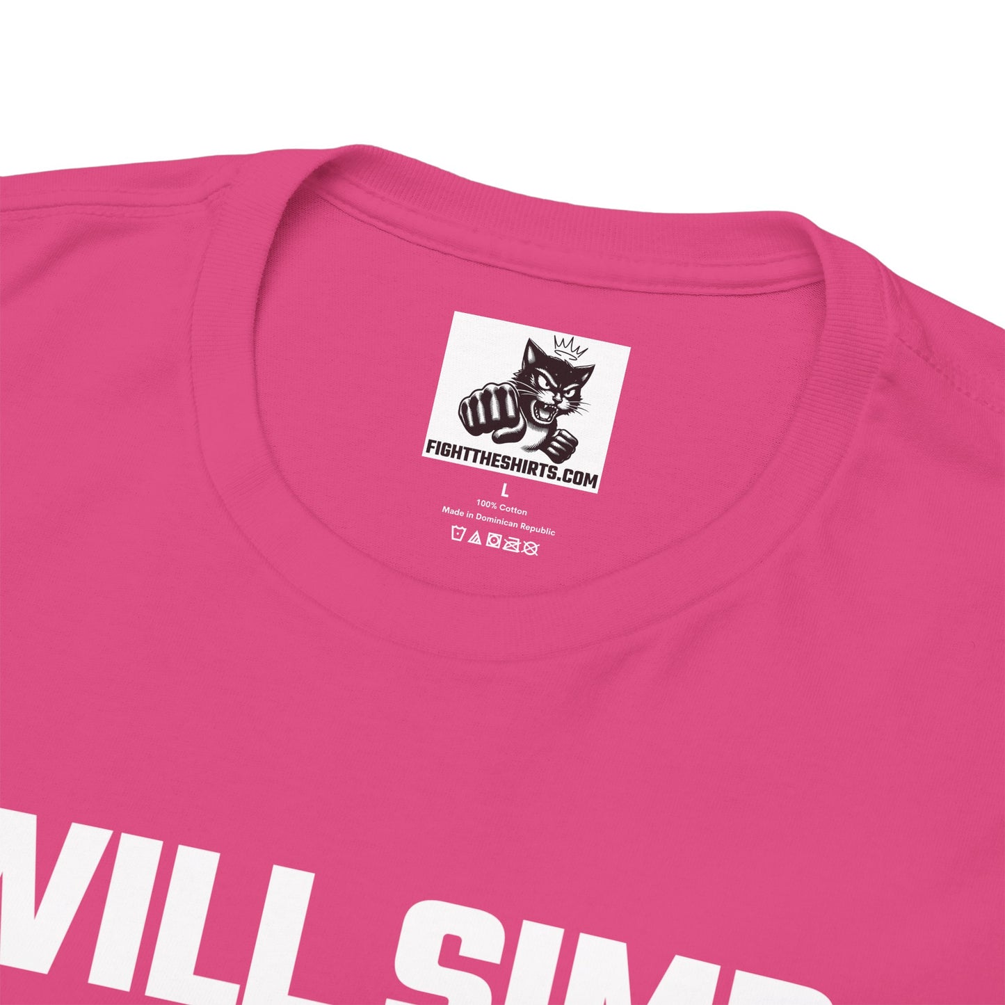 Will Simp For Bitcoin Graphic Tee - Unisex Cotton T-Shirt