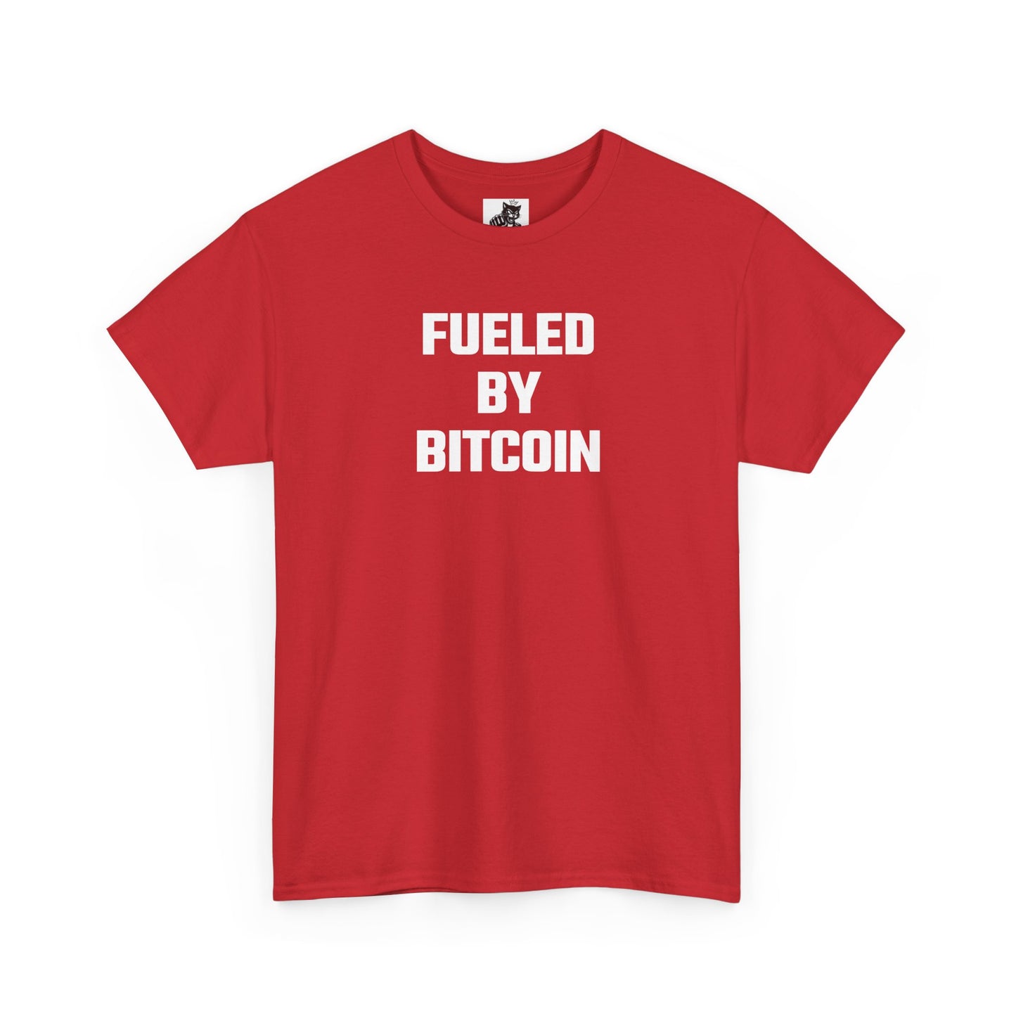 Fueled By Bitcoin Crypto Themed T-Shirt