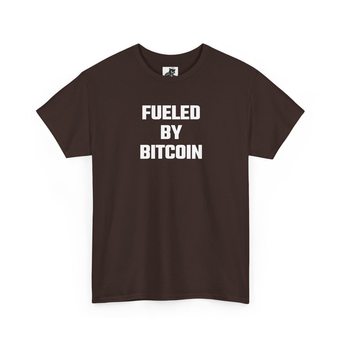 Fueled By Bitcoin Crypto Themed T-Shirt