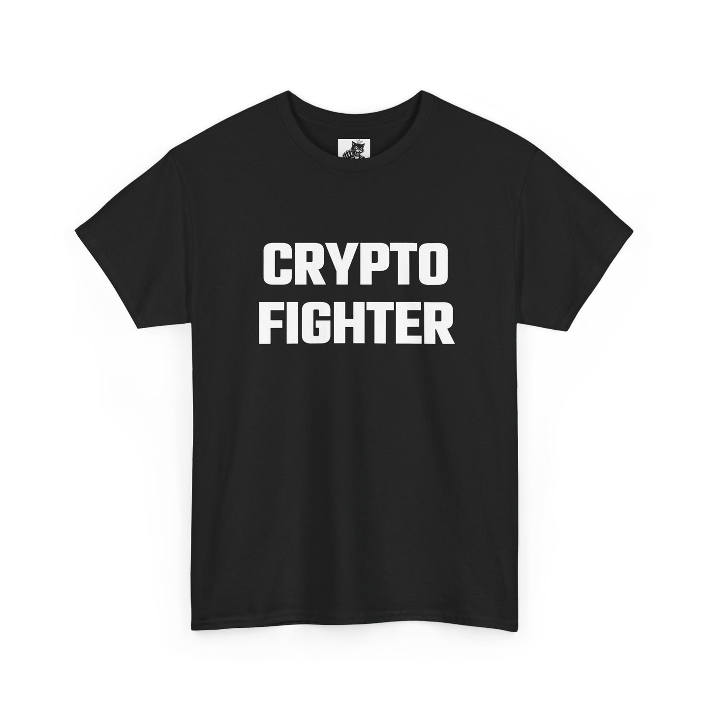 Crypto Fighter Graphic Tee - Crypto Themed T-Shirt