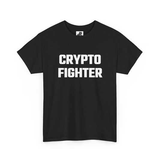 Crypto Fighter Graphic Tee - Crypto Themed T-Shirt