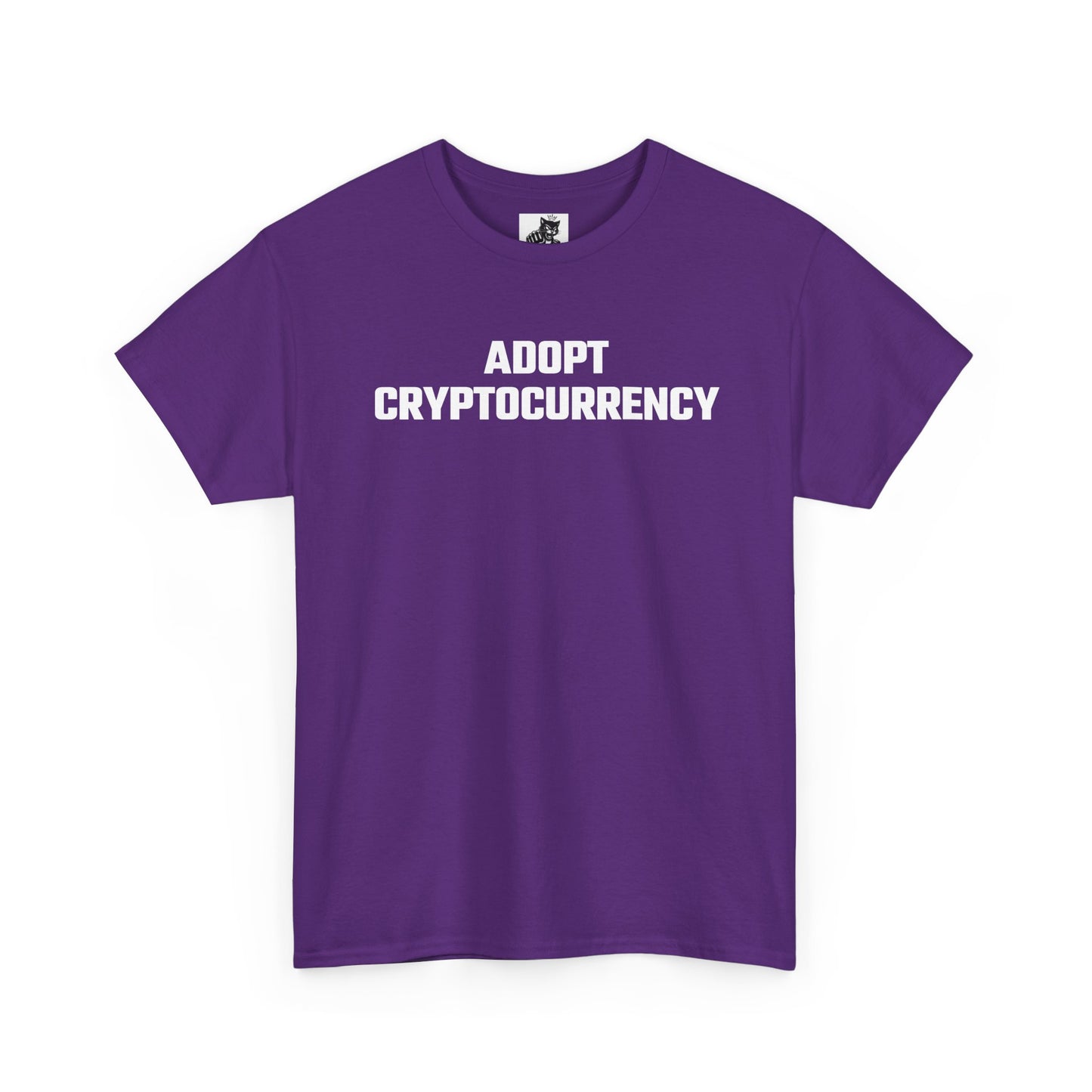 Adopt Cryptocurrency Graphic T-Shirt