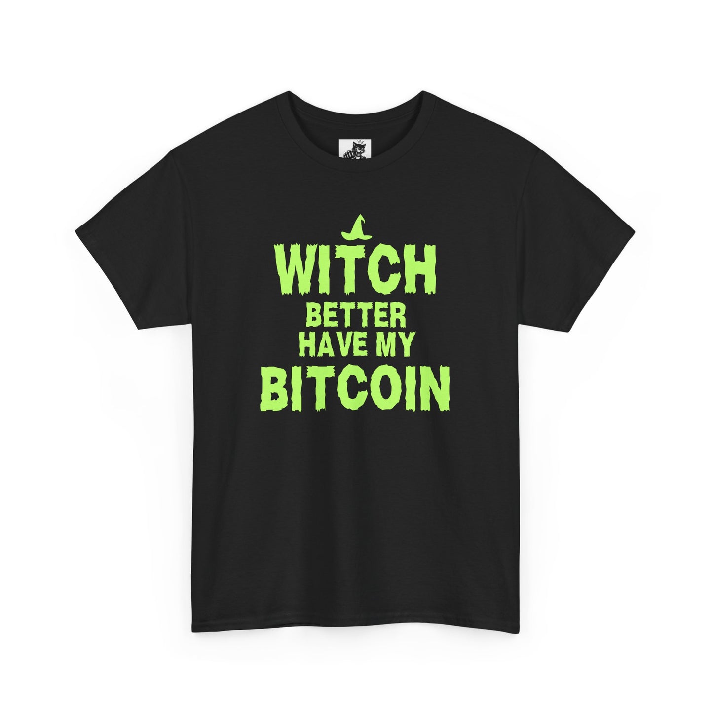 Witch Better Have My Bitcoin (Version 2) Graphic Tee - Crypto Halloween T-Shirt