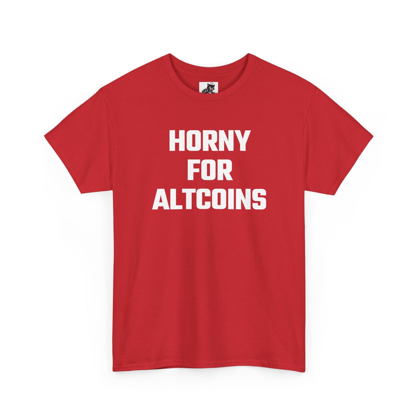 Horny For Altcoins Crypto Themed T-Shirt
