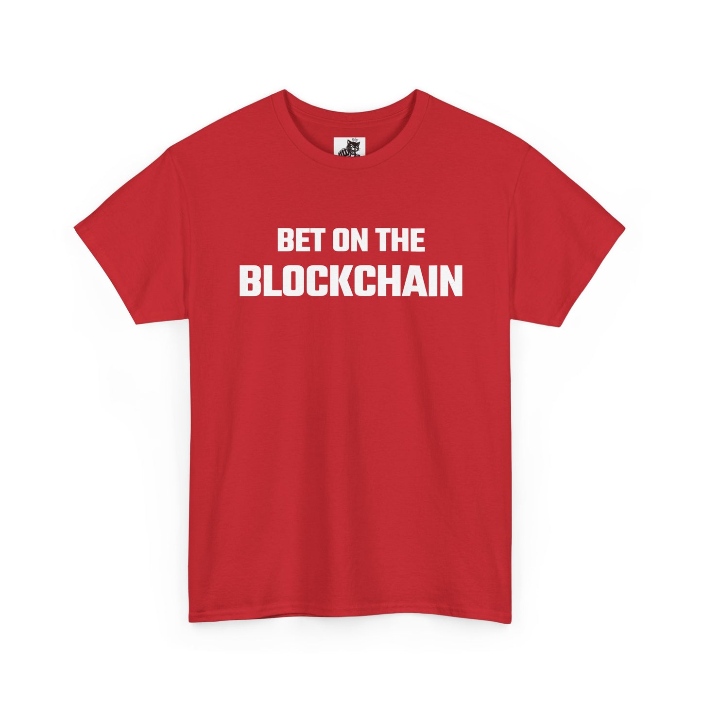 Bet On The Blockchain Crypto Themed T-Shirt