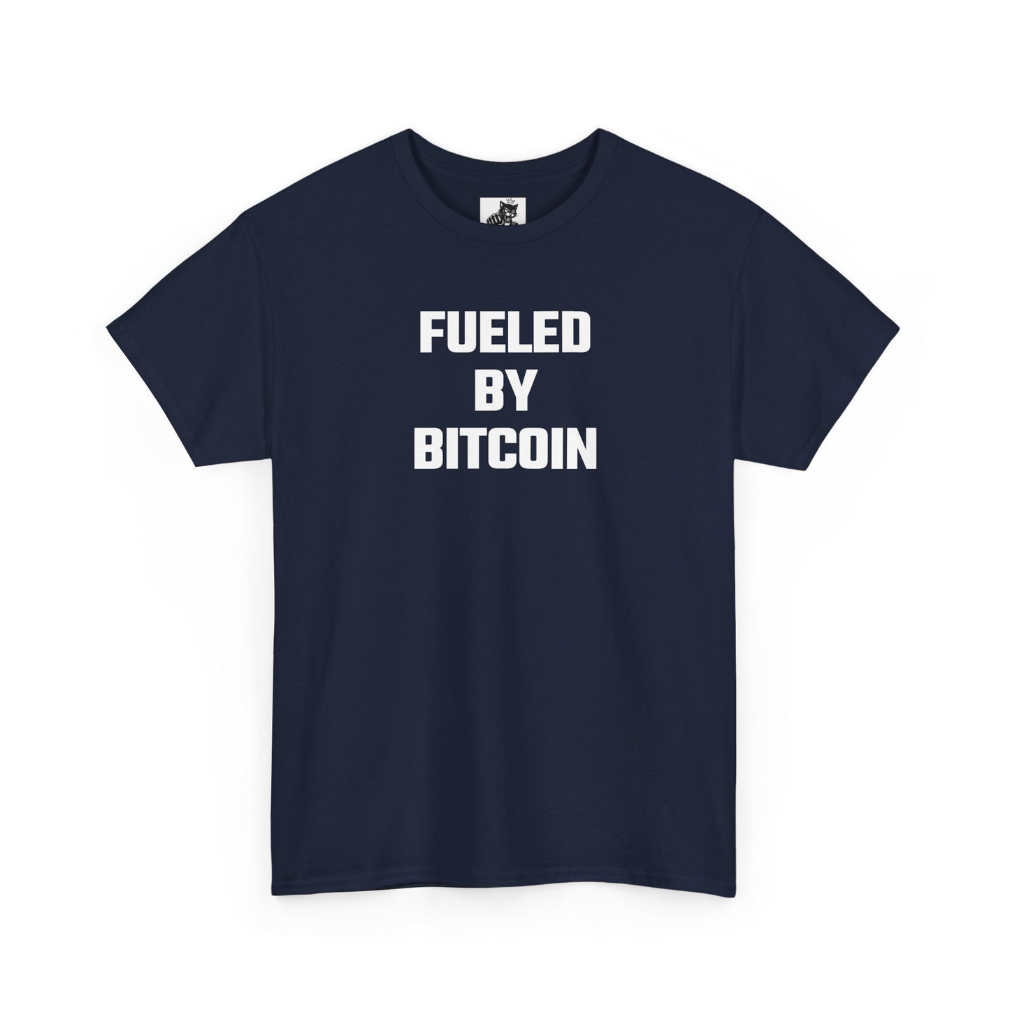Fueled By Bitcoin Crypto Themed T-Shirt