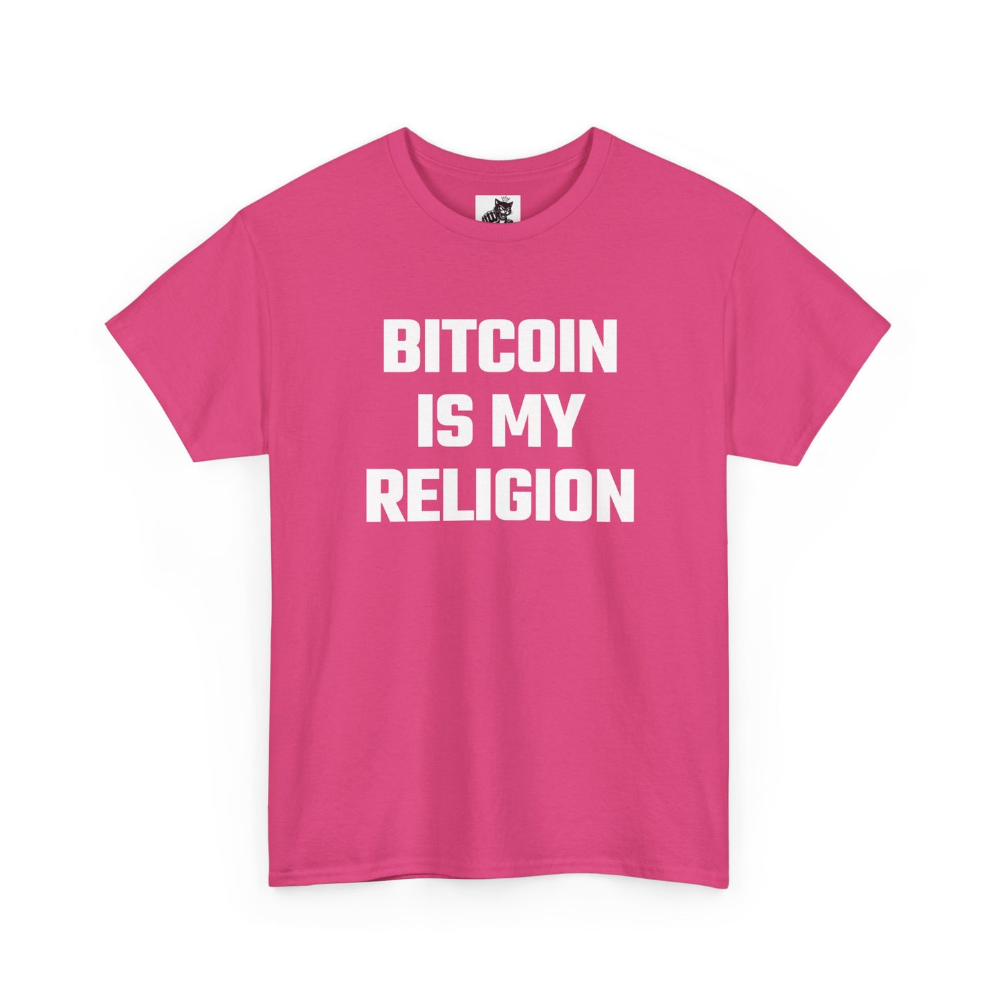 Bitcoin Is My Religion Graphic Tee - Unisex Cotton T-Shirt