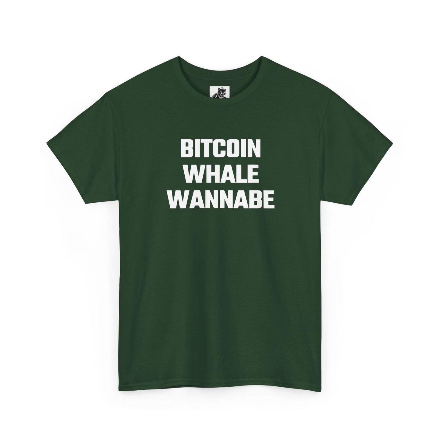 Bitcoin Whale Wannabe Crypto Themed T-Shirt