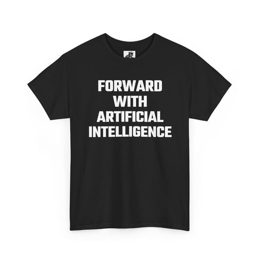 Forward With Artificial Intelligence Graphic Tee - Unisex Cotton T-Shirt