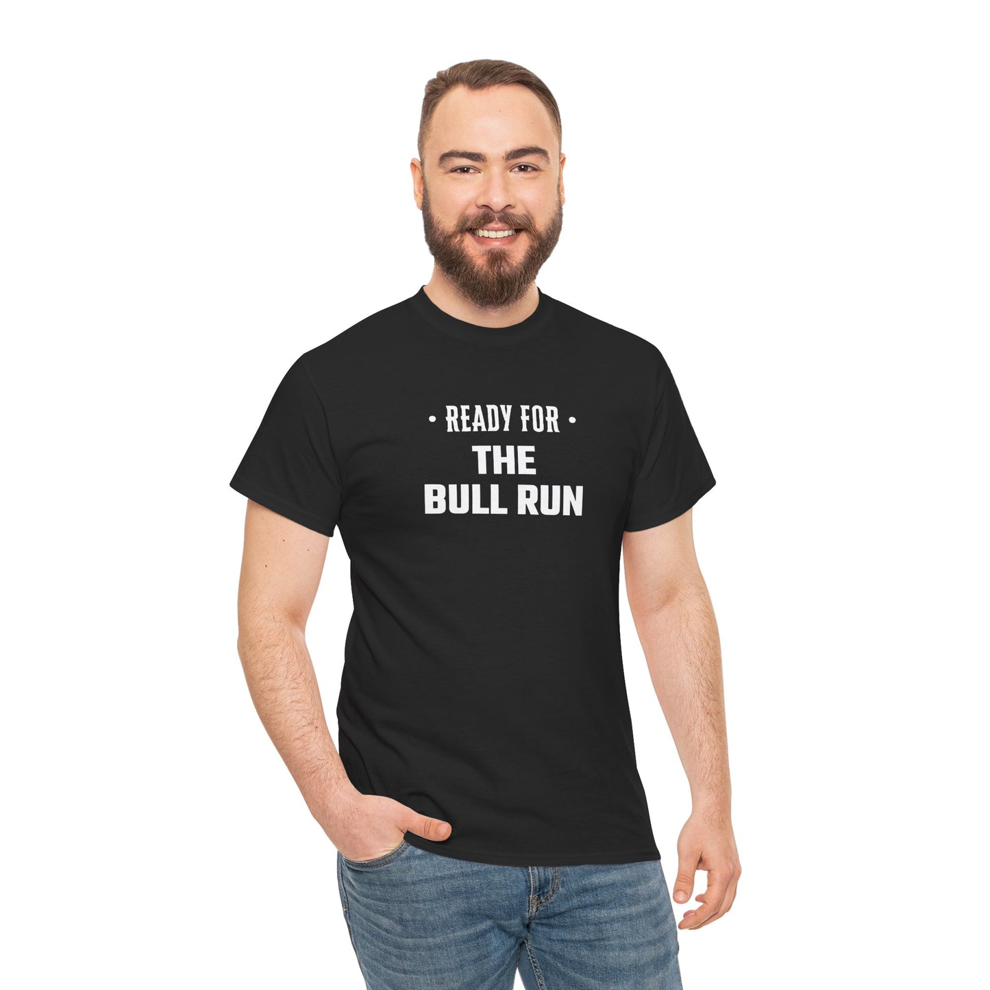 Ready For The Bull Run Graphic Tee - Unisex Cotton T-Shirt