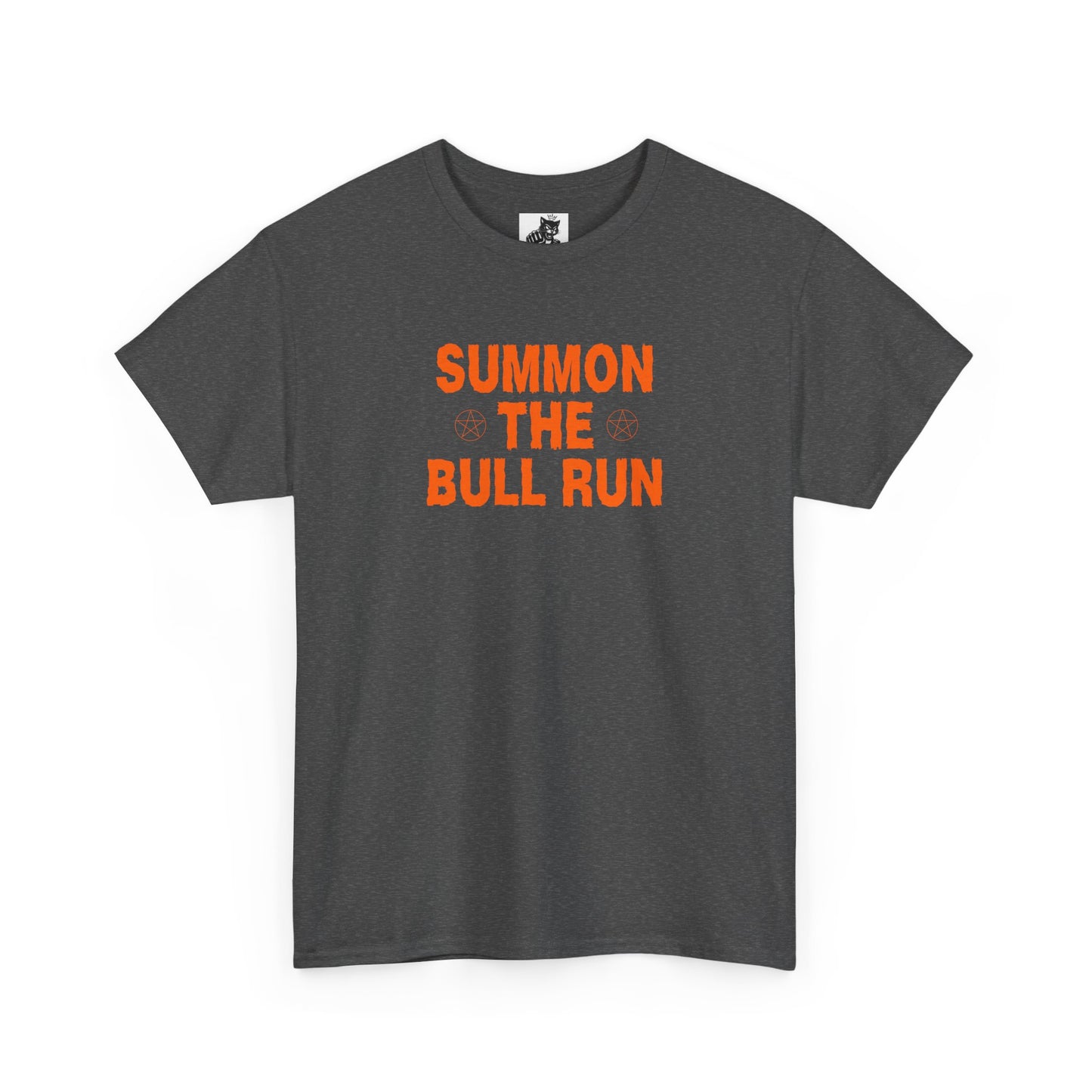 Summon The Bull Run Graphic Tee - Crypto Halloween T-Shirt