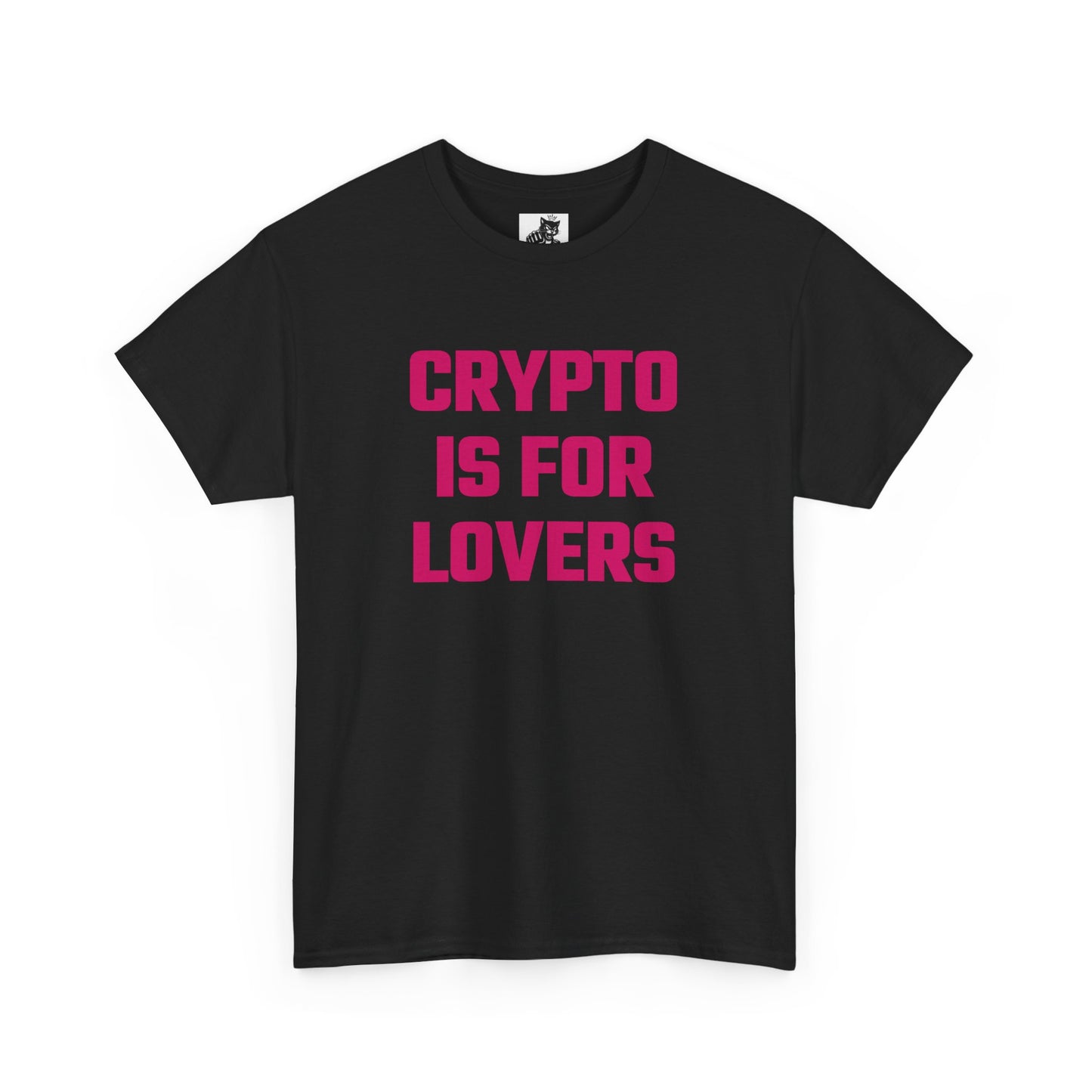 Crypto Is For Lovers (Version 2) Graphic Tee - Unisex Cotton T-Shirt