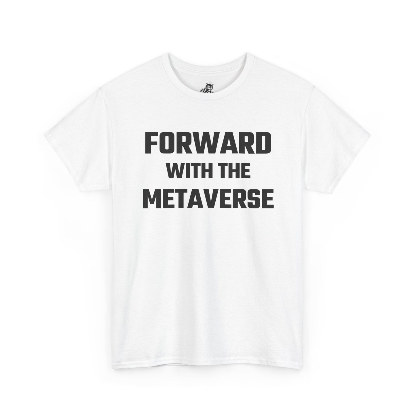 Forward With The Metaverse Graphic Tee - Unisex Cotton T-Shirt
