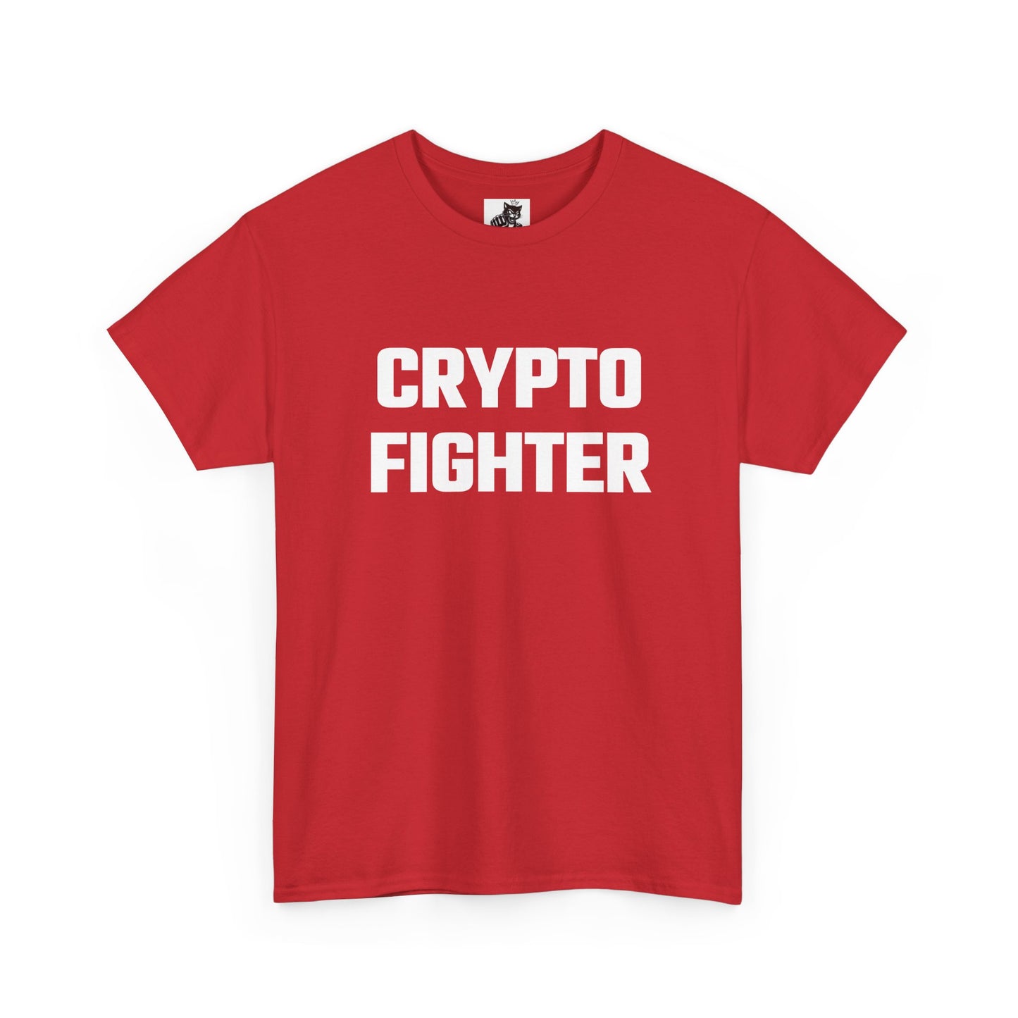 Crypto Fighter Graphic Tee - Crypto Themed T-Shirt