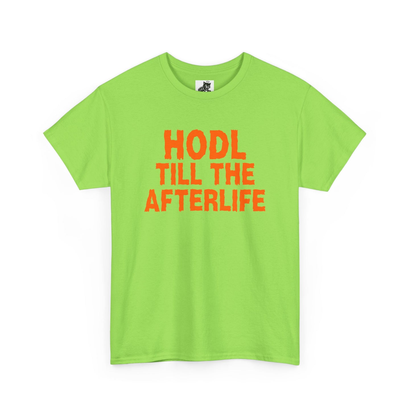 HODL Till The Afterlife Graphic Tee - Crypto Halloween T-Shirt