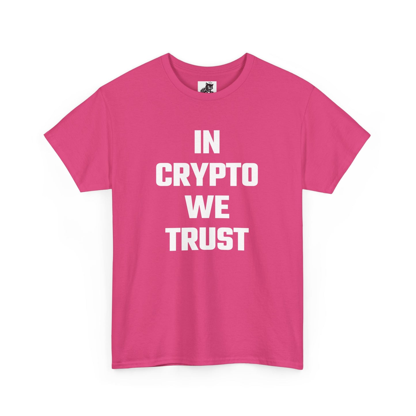 In Crypto We Trust Graphic Tee - Unisex Cotton T-Shirt