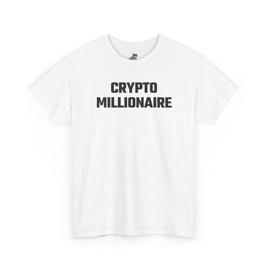 Crypto Millionaire Graphic Tee - Unisex Cotton T-Shirt