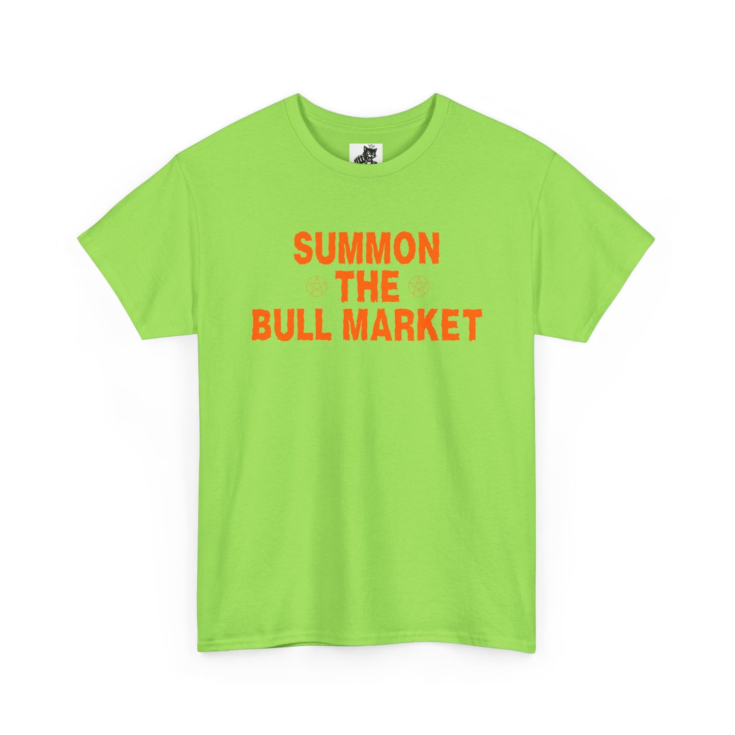 Summon The Bull Market Graphic Tee - Crypto Halloween T-Shirt