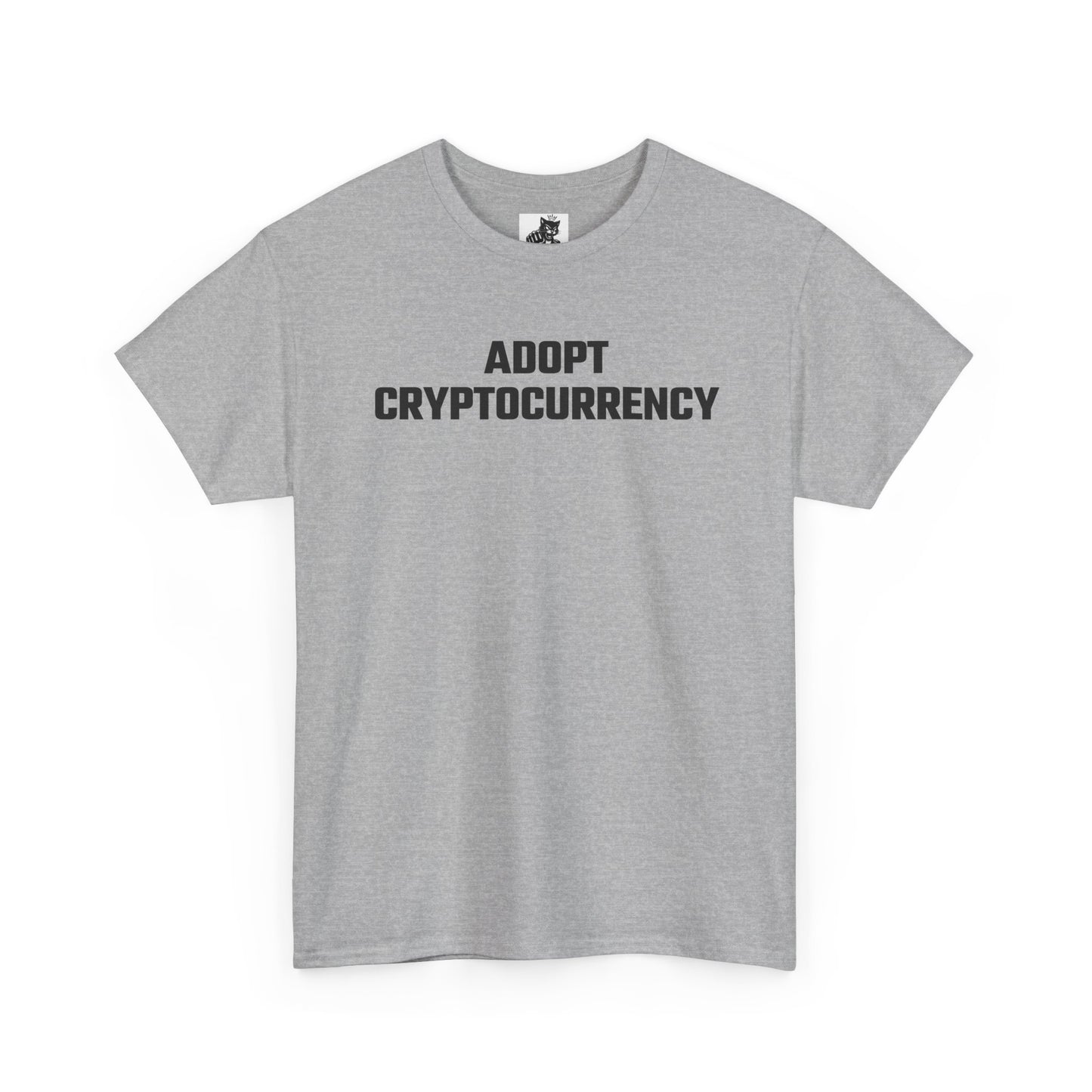 Adopt Cryptocurrency Graphic T-Shirt