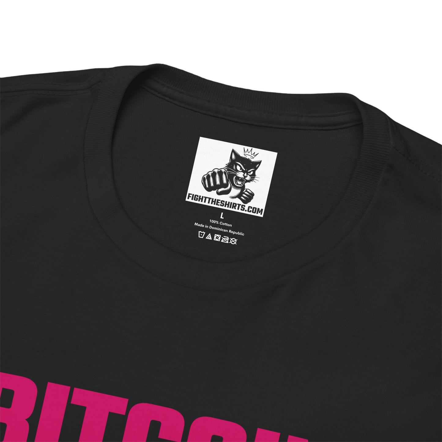 Bitcoin Momma (Version 2) Graphic Tee - Unisex Cotton T-Shirt