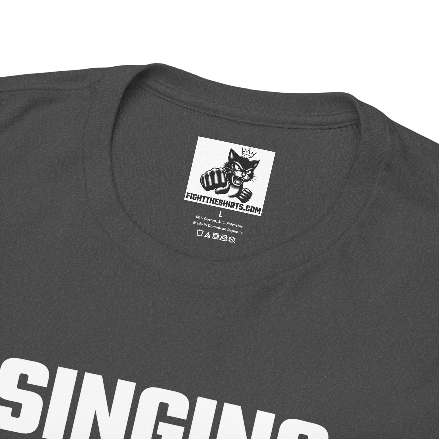 Singing Saves The World Graphic Tee - Unisex Cotton T-Shirt