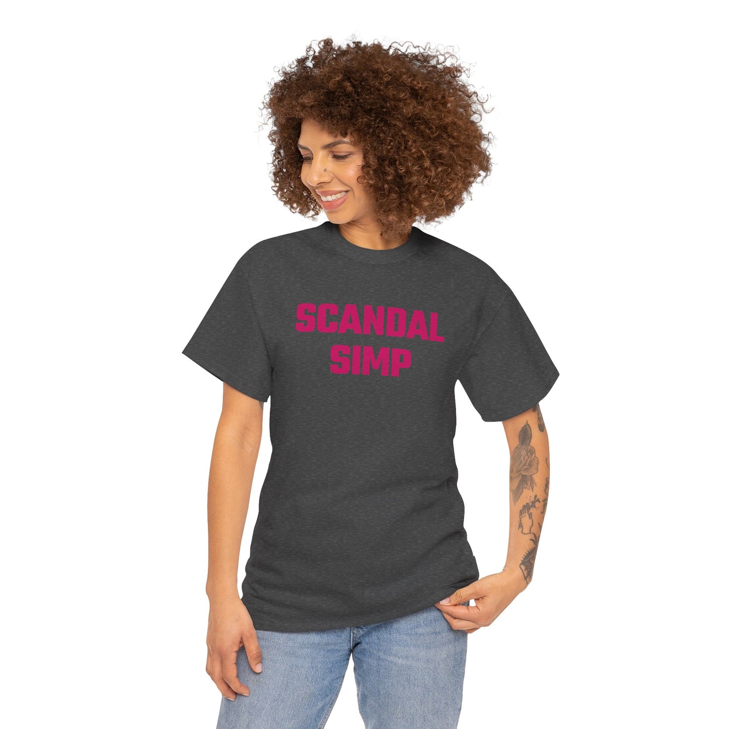 Scandal Simp (Version 2) Graphic Tee - Unisex Cotton T-Shirt