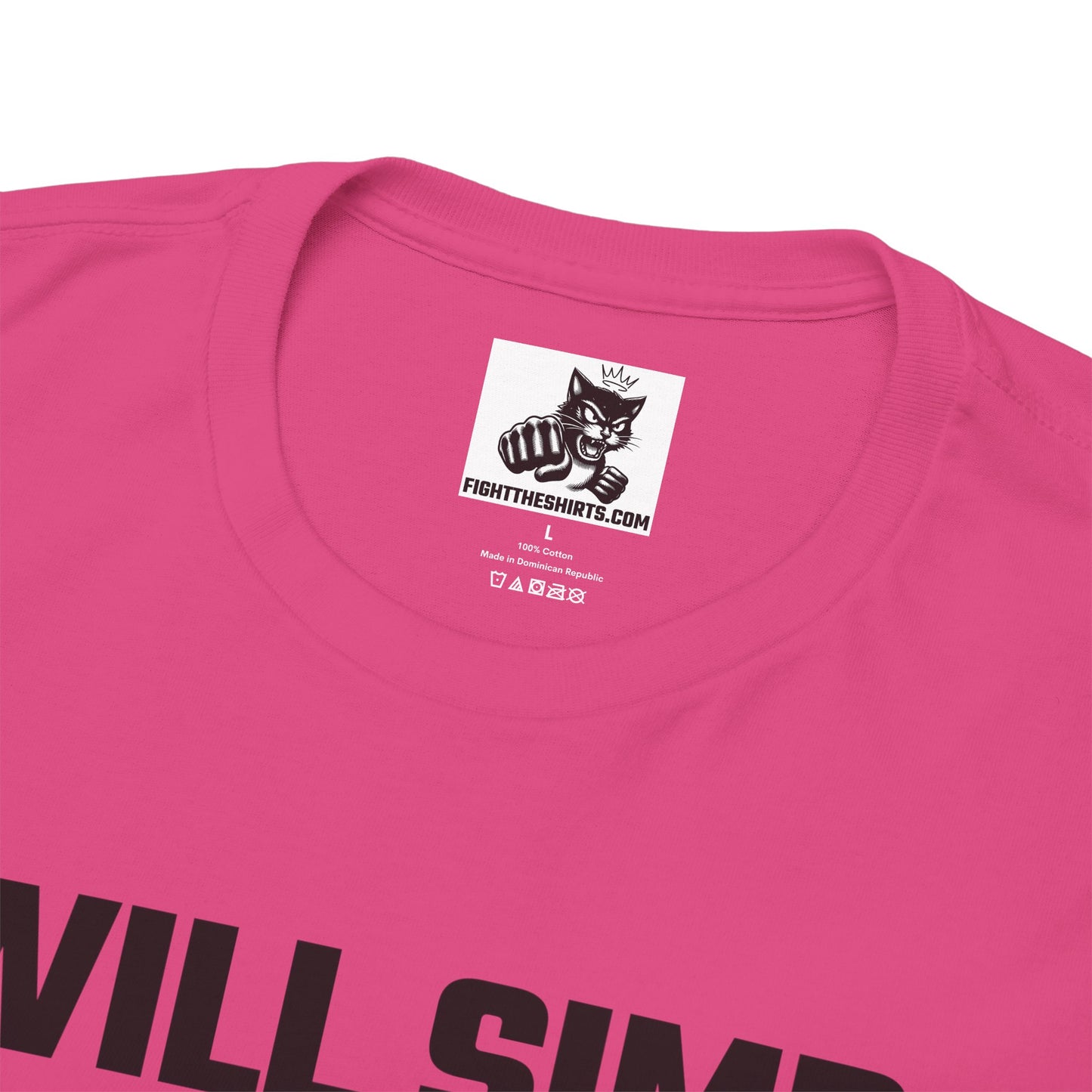 Will Simp For Bitcoin (Version 2) Graphic Tee - Unisex Cotton T-Shirt
