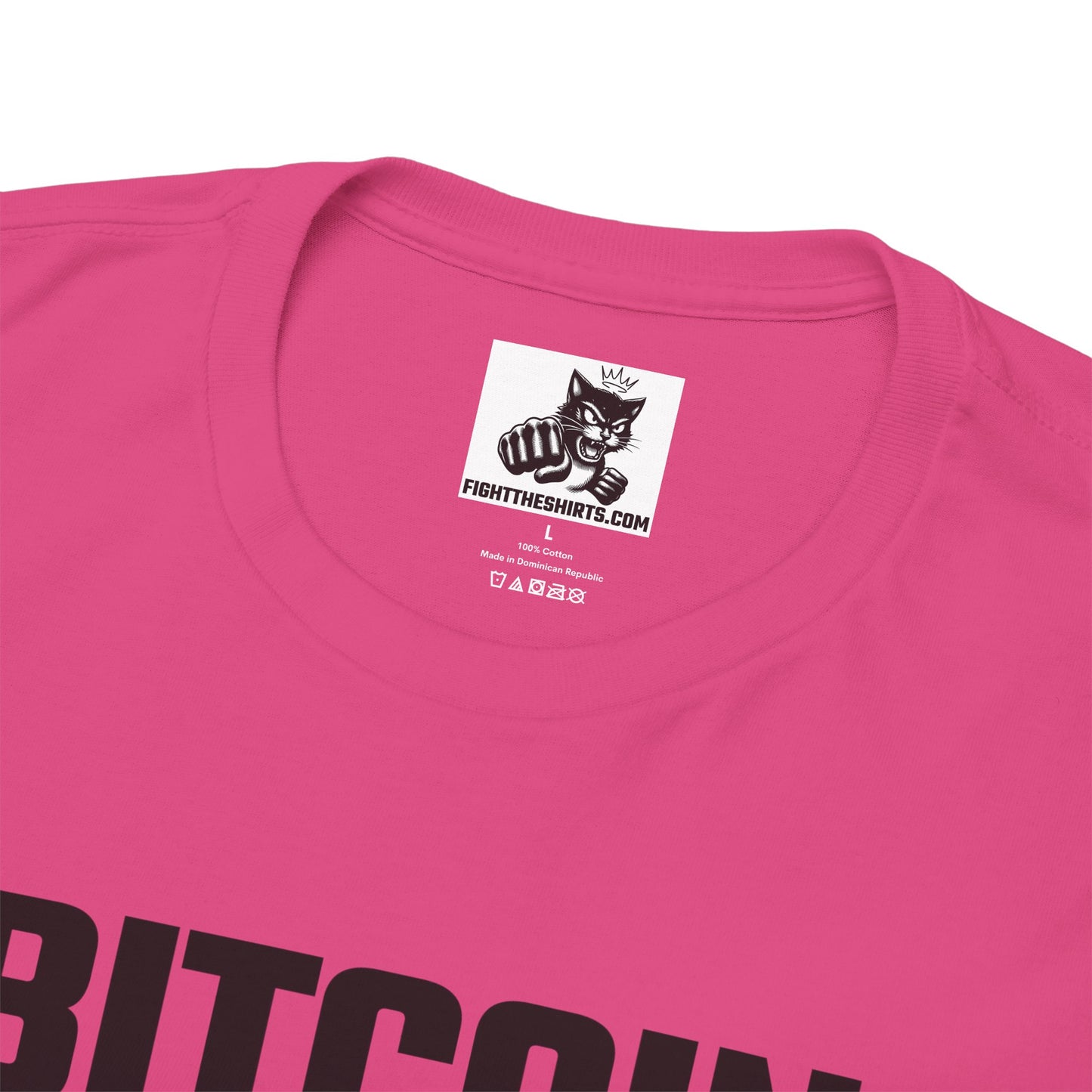 Bitcoin Bitch (Version 2) Graphic Tee - Unisex Cotton T-Shirt