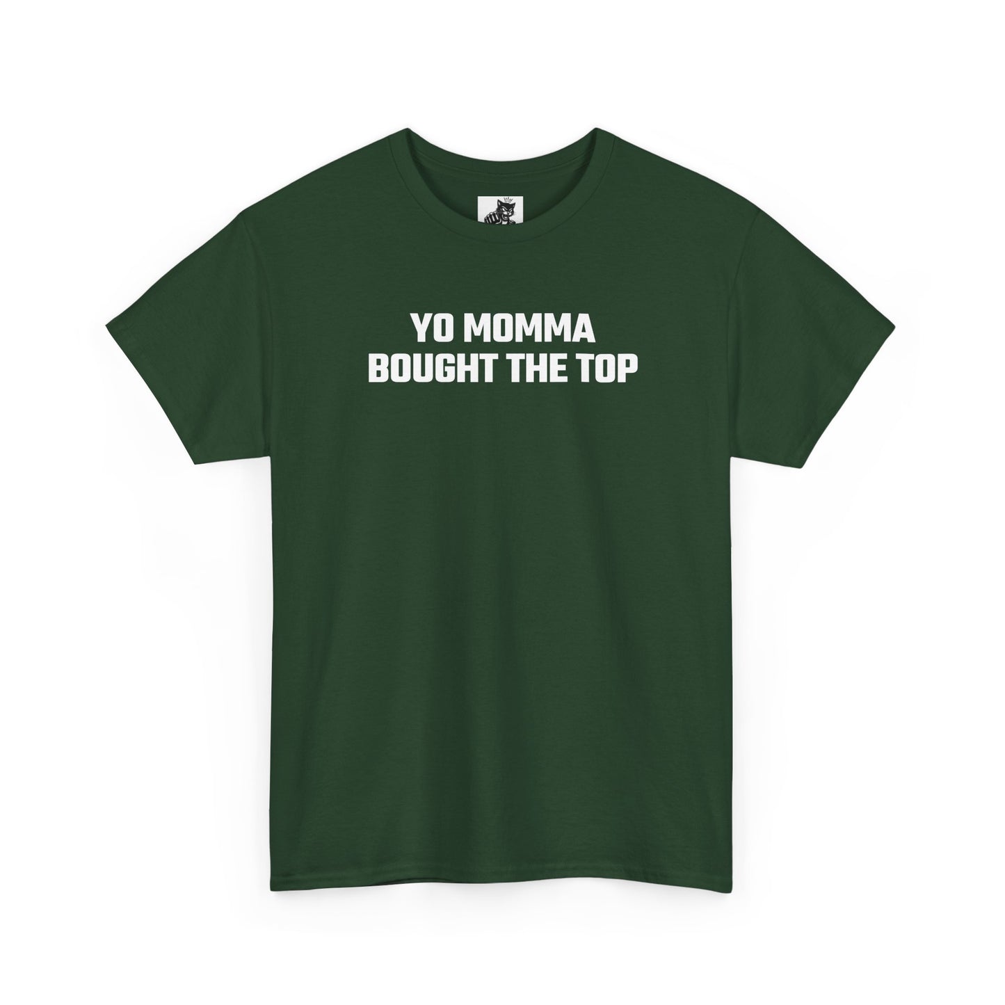Yo Momma Bought The Top Graphic Tee - Crypto Themed T-Shirt