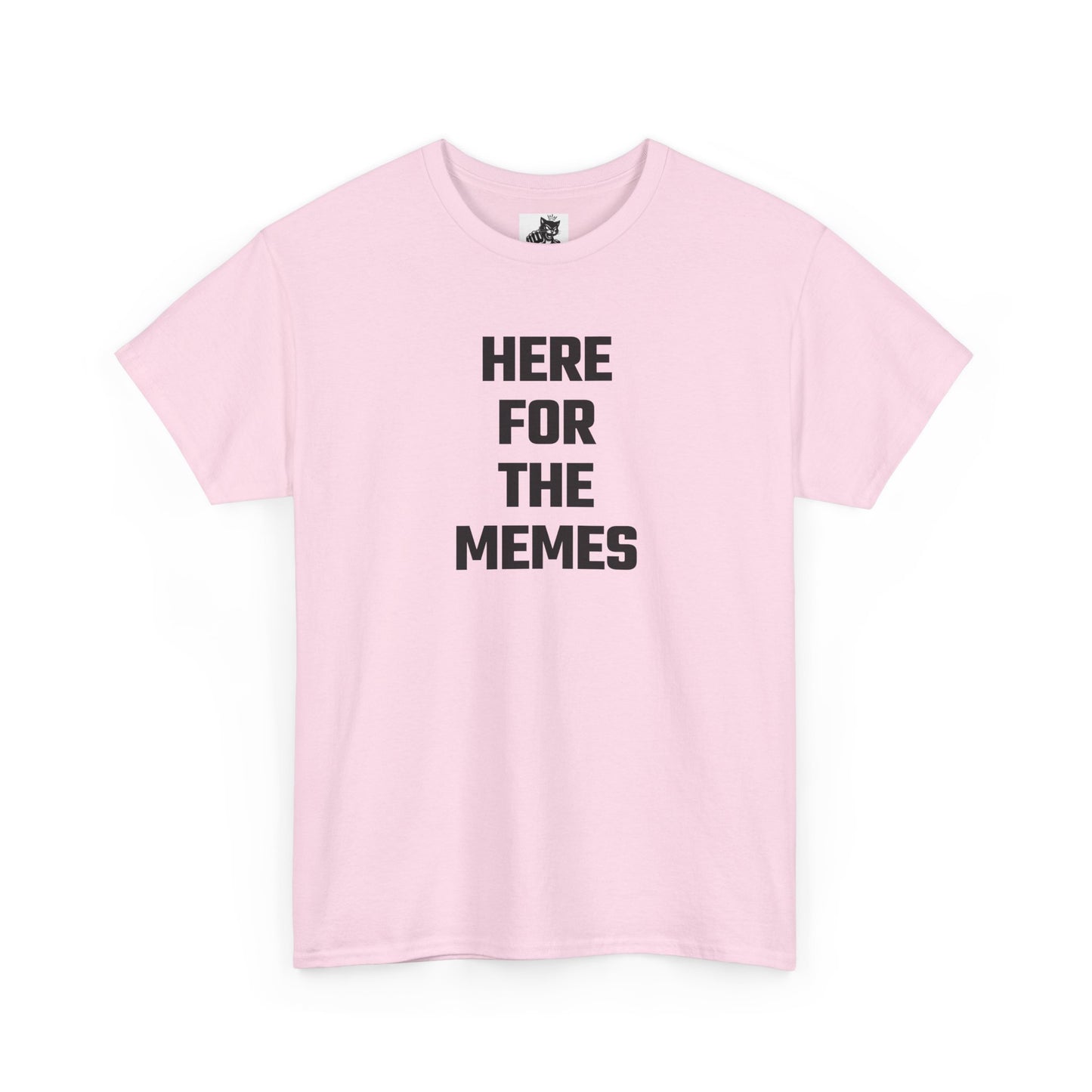 Here For The Memes Crypto Themed T-Shirt