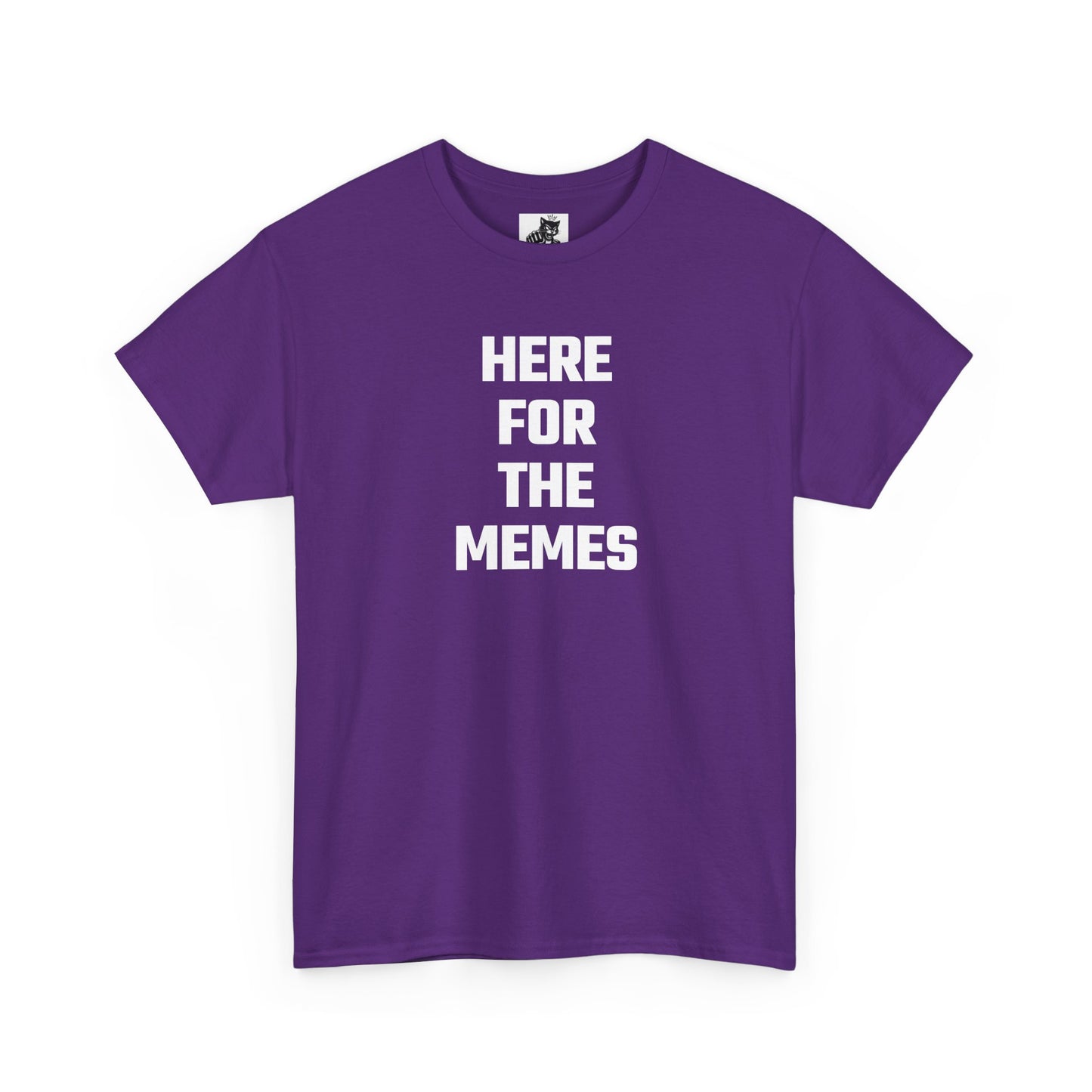 Here For The Memes Crypto Themed T-Shirt