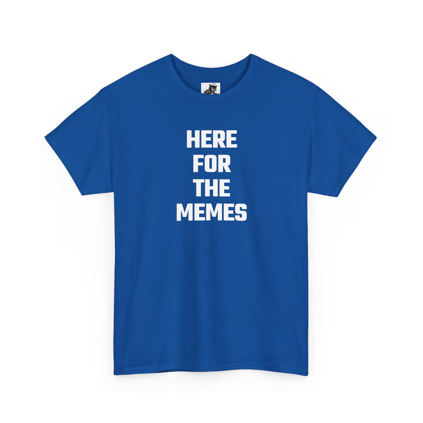 Here For The Memes Crypto Themed T-Shirt