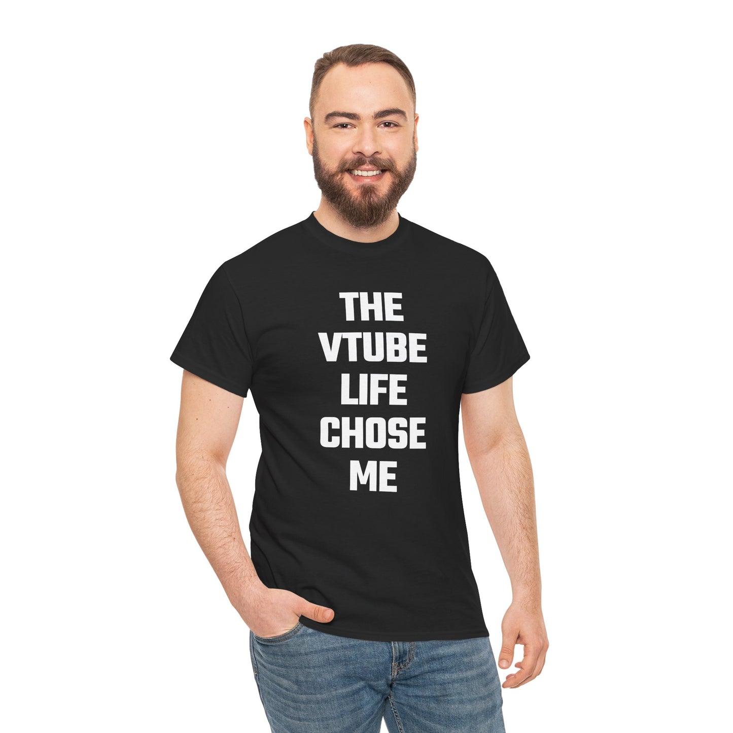 The VTube Life Chose Me Graphic Tee - Unisex Cotton T-Shirt