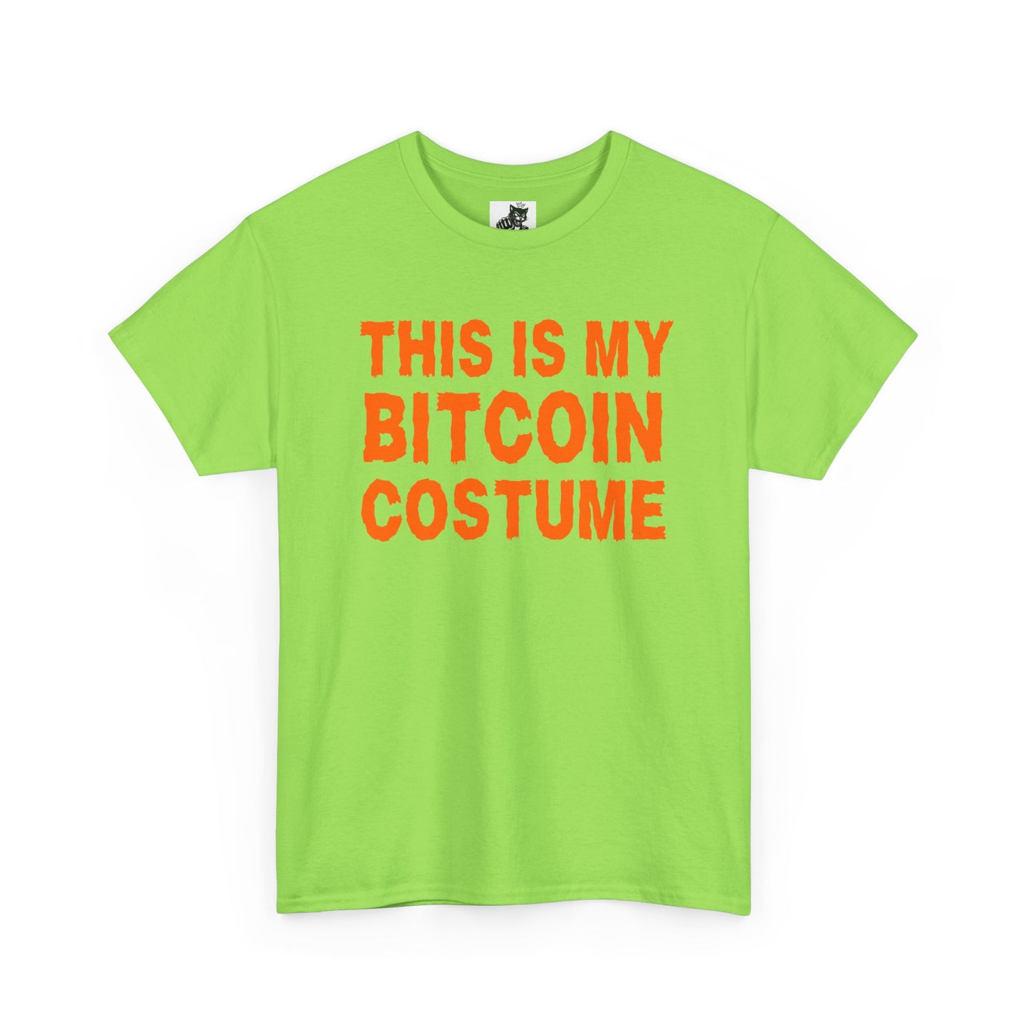 This Is My Bitcoin Costume Graphic Tee - Crypto Halloween T-Shirt