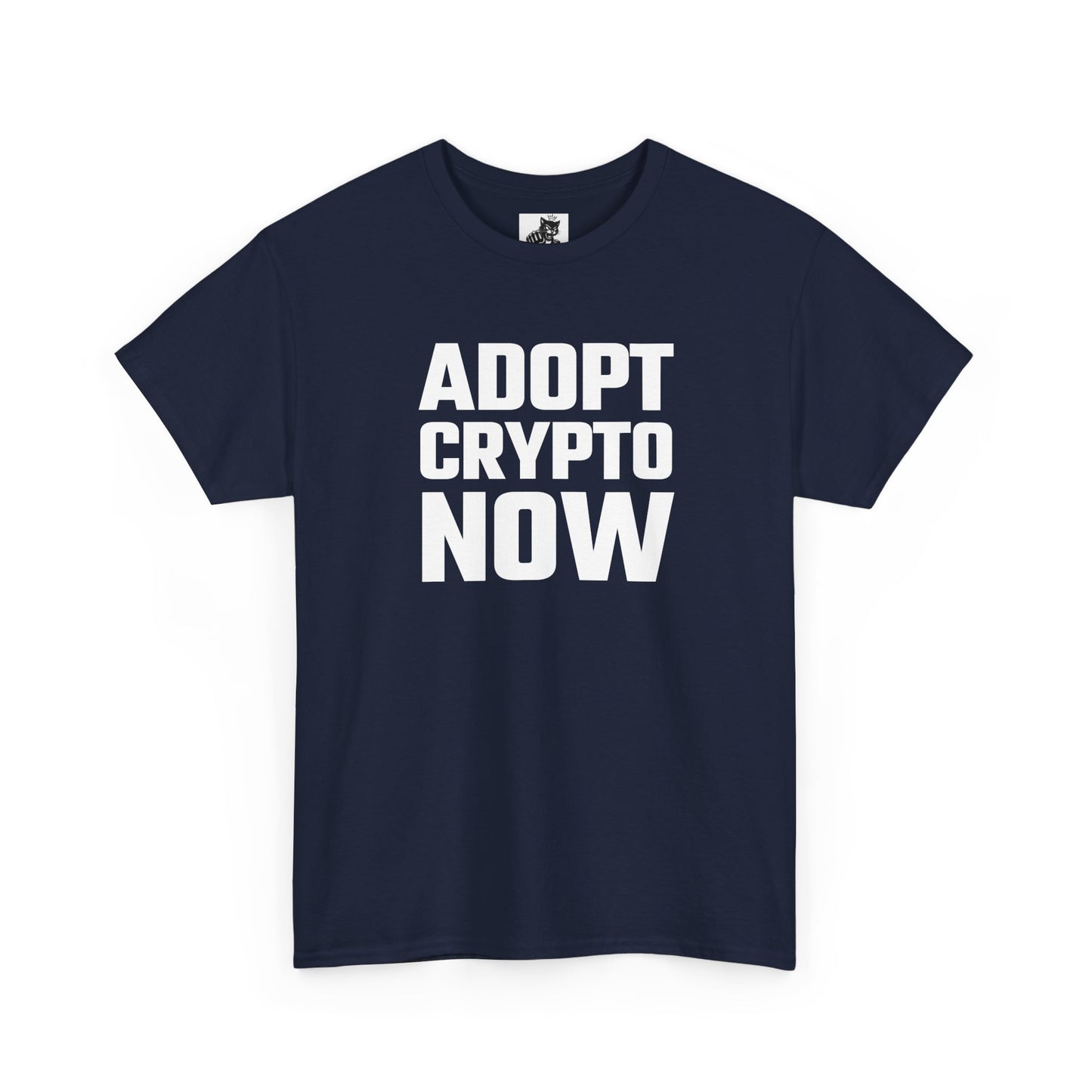 Adopt Crypto Now Graphic T-Shirt