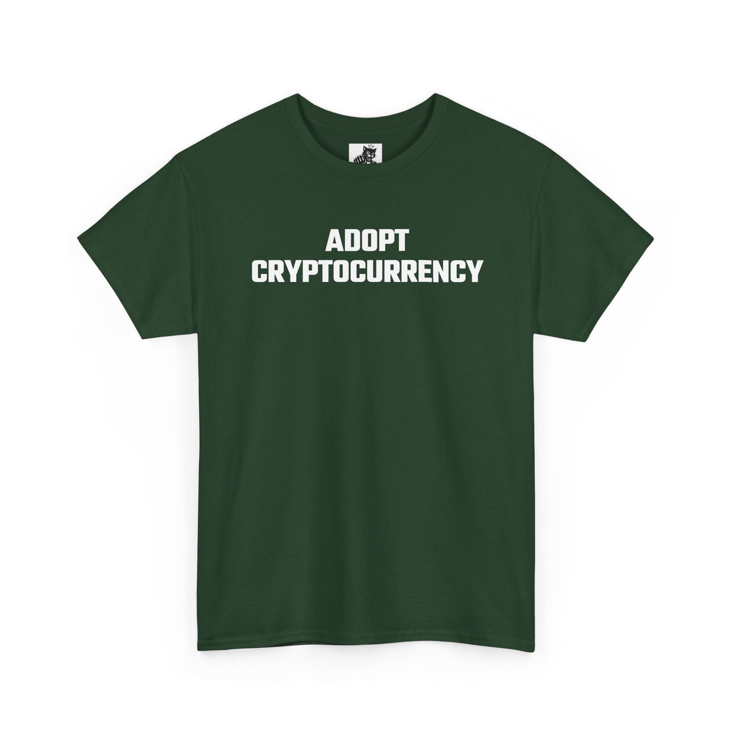 Adopt Cryptocurrency Graphic T-Shirt