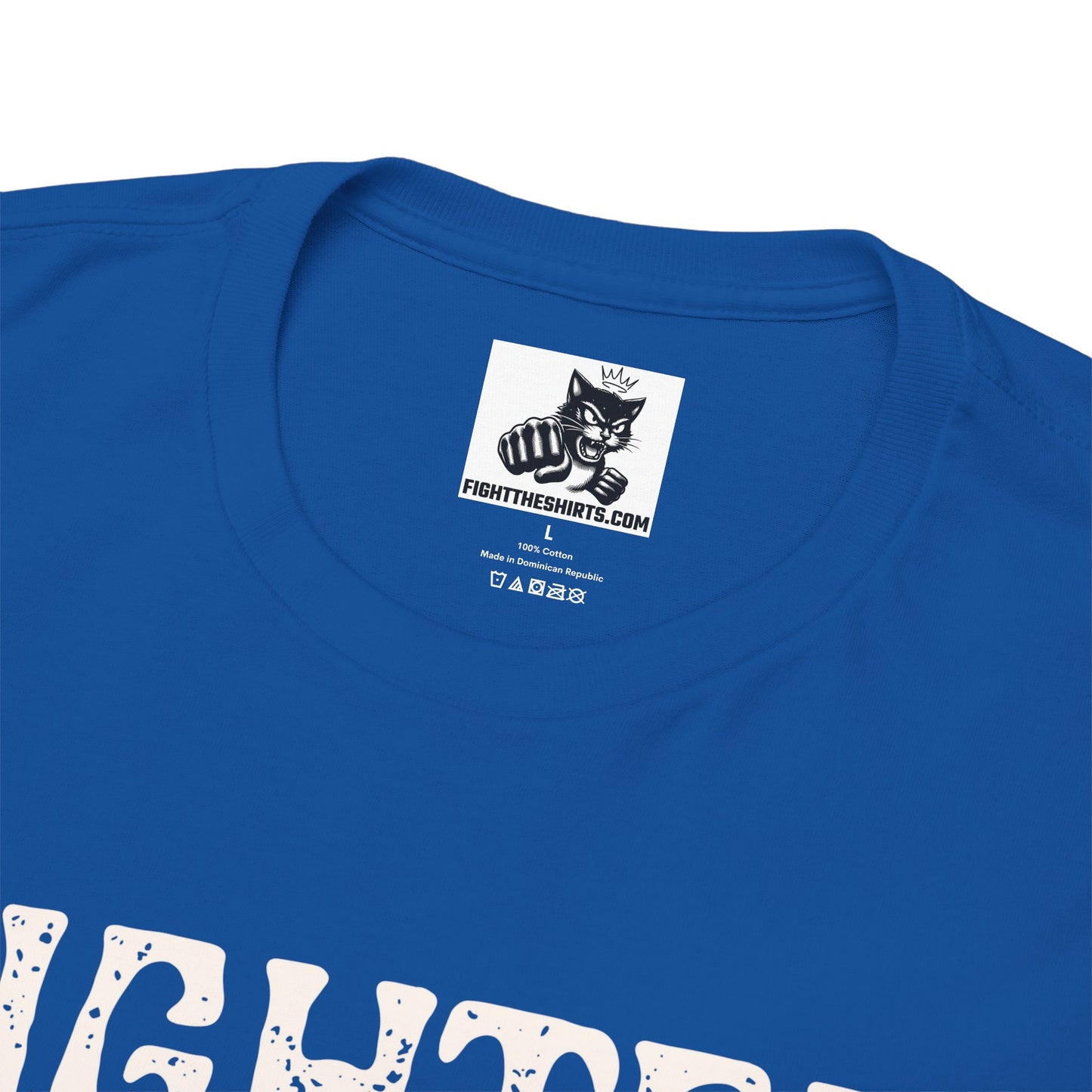 Fighter Lion Graphic Tee - Unisex Cotton T-Shirt