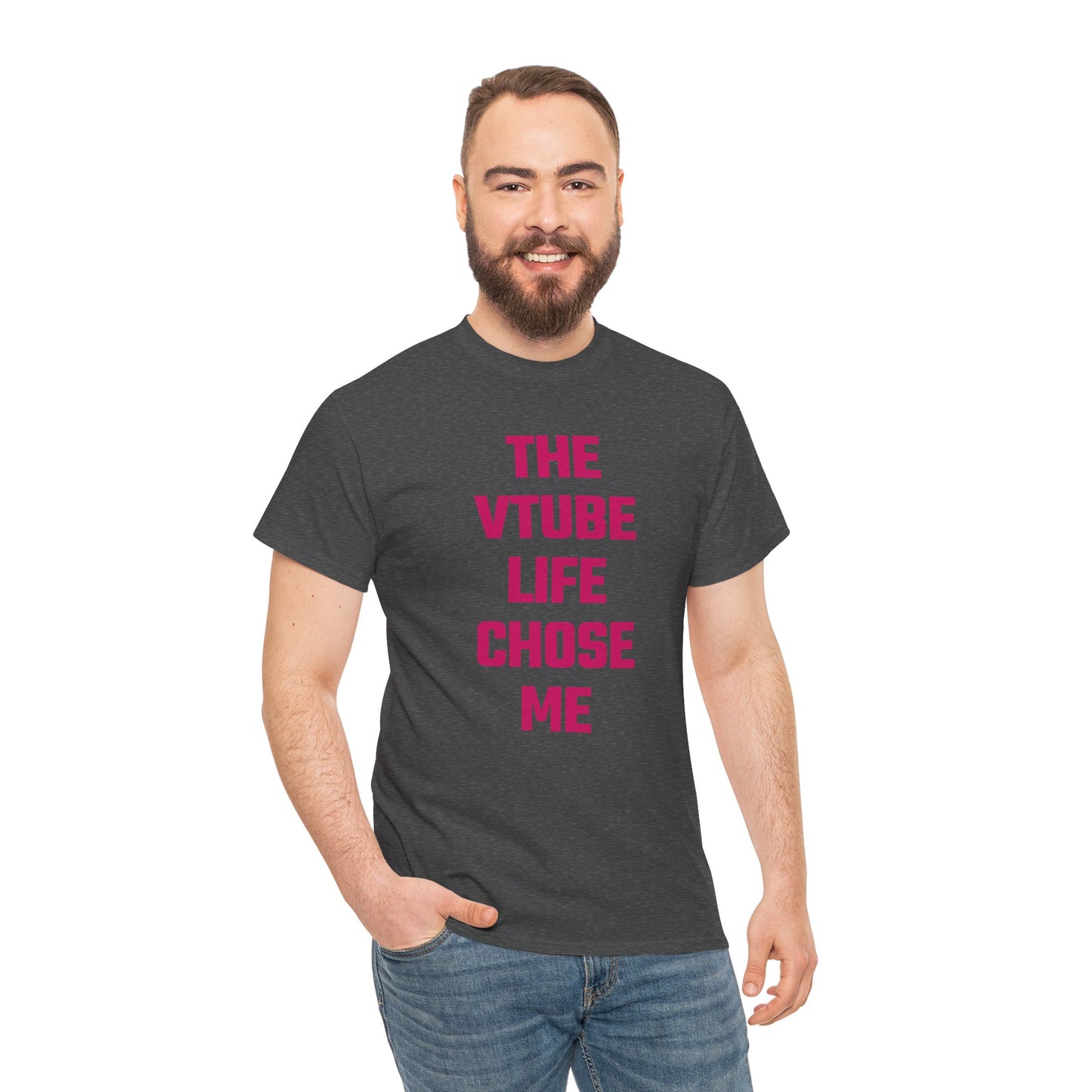 The VTube Life Chose Me (Version 2) Graphic Tee - Unisex Cotton T-Shirt