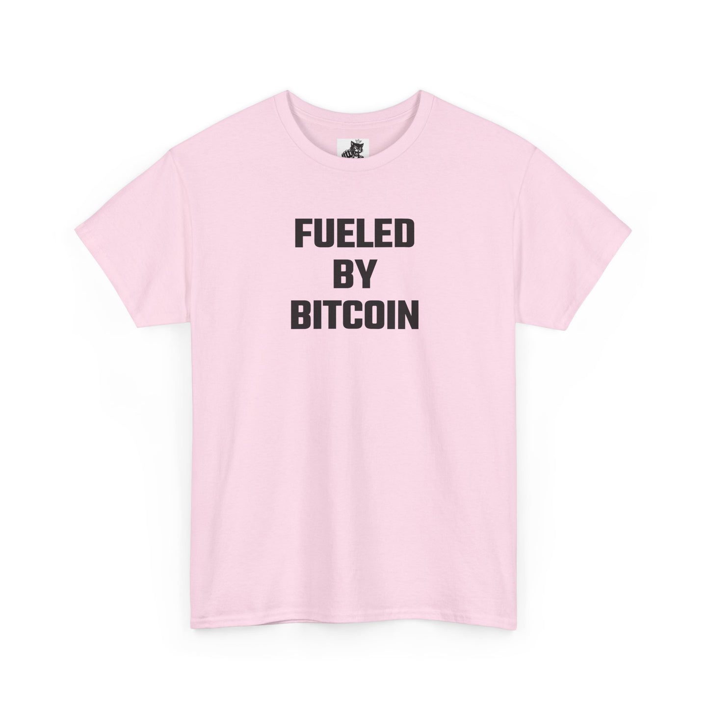 Fueled By Bitcoin Crypto Themed T-Shirt
