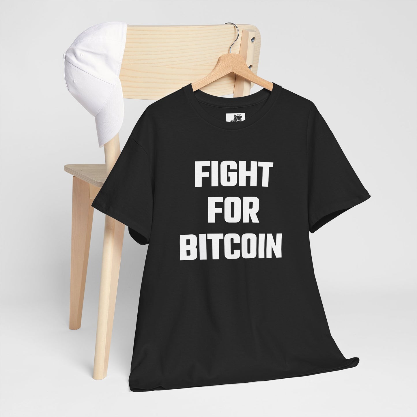 Fight for Bitcoin Graphic Tee - Unisex Cotton T-Shirt