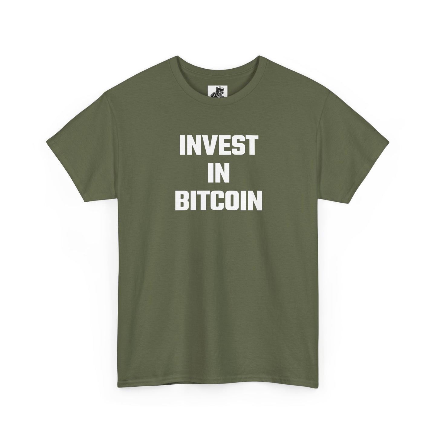 Invest In Bitcoin - Crypto Themed T-Shirt
