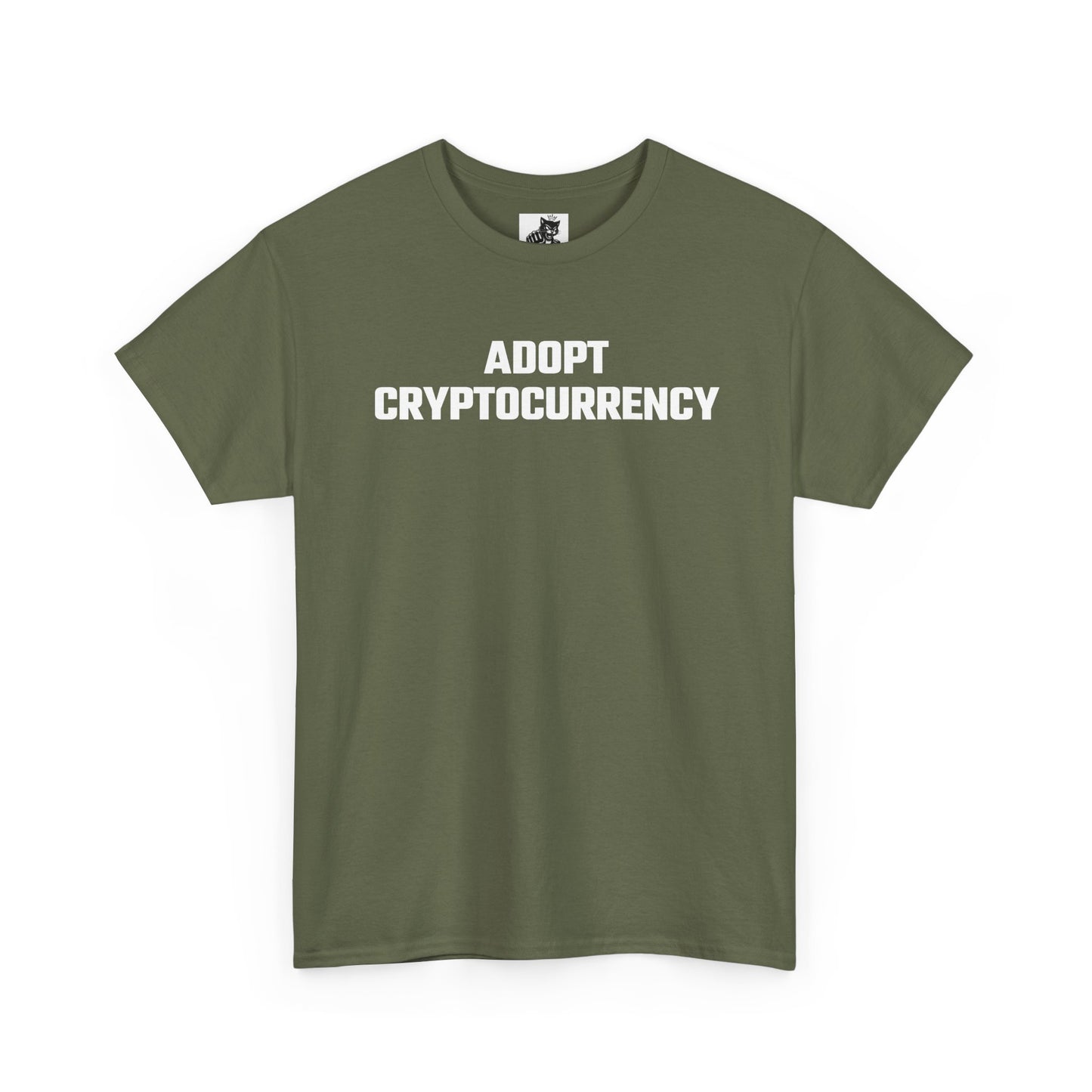 Adopt Cryptocurrency Graphic T-Shirt